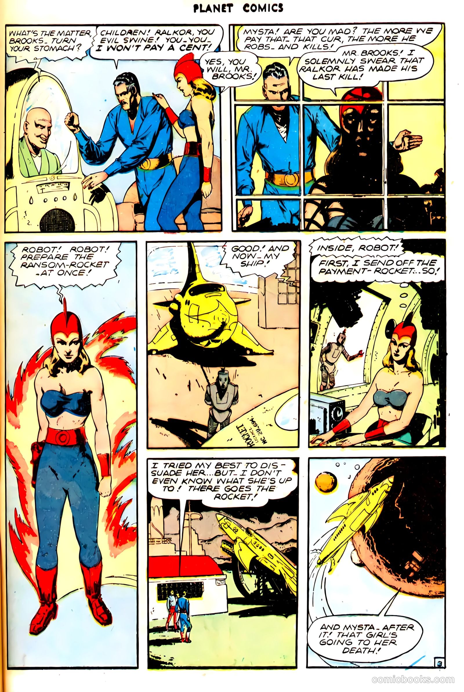 Planet Comics #43 (1946) — page 45 of 52