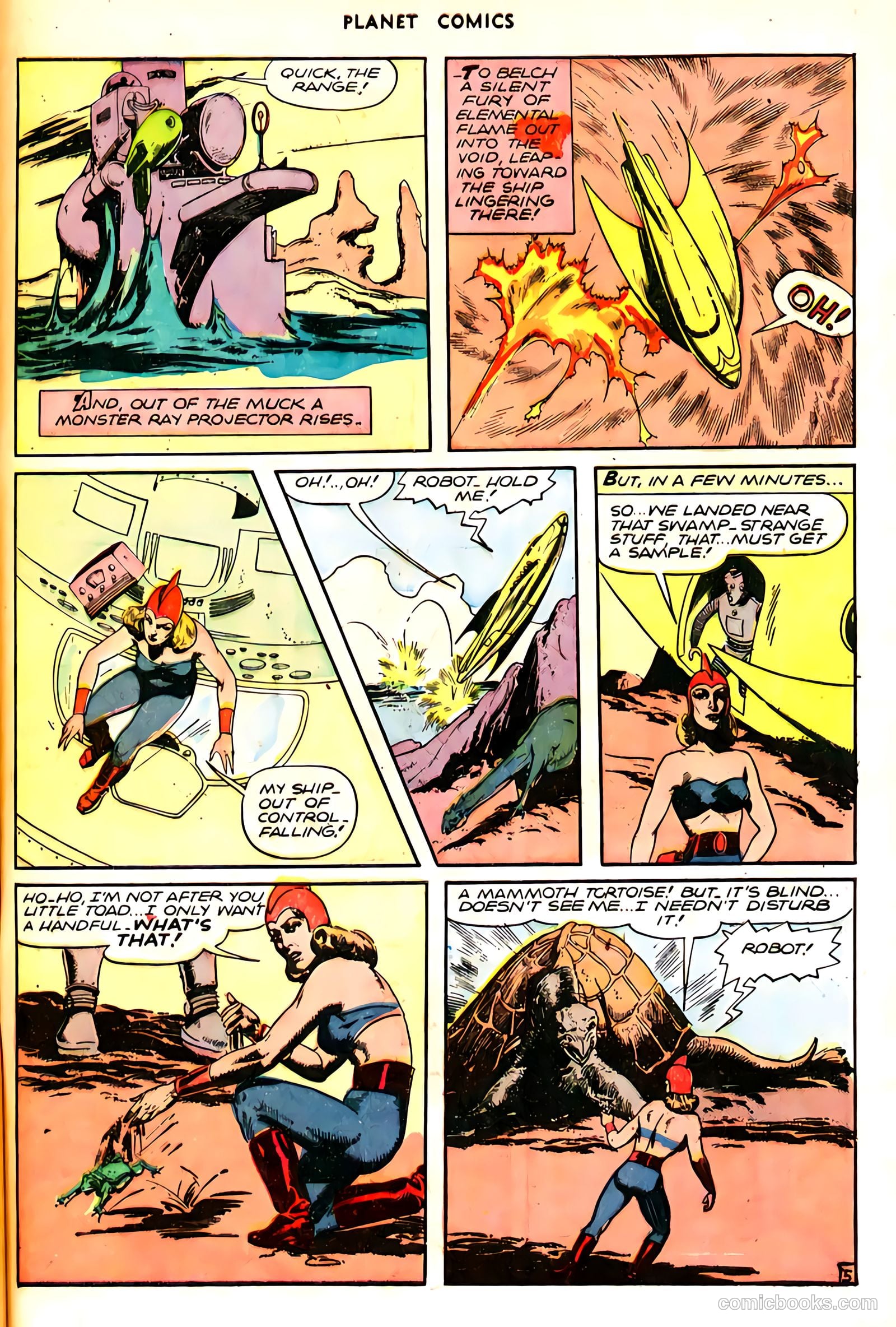 Planet Comics #43 (1946) — page 47 of 52