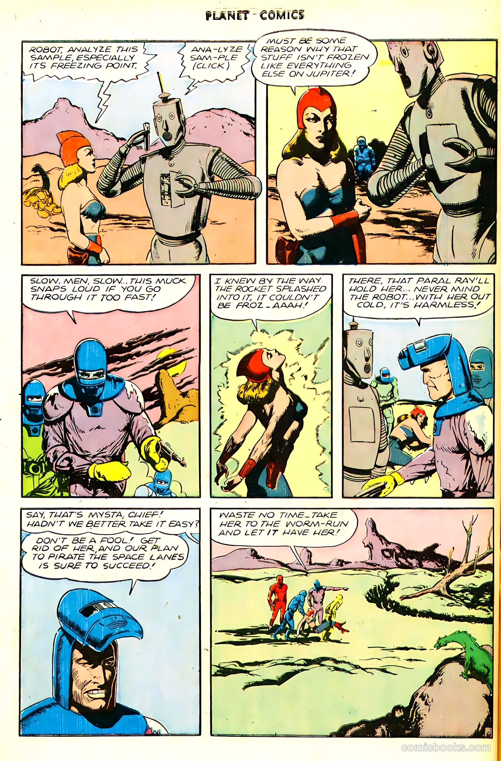 Planet Comics #43 (1946) — page 48 of 52