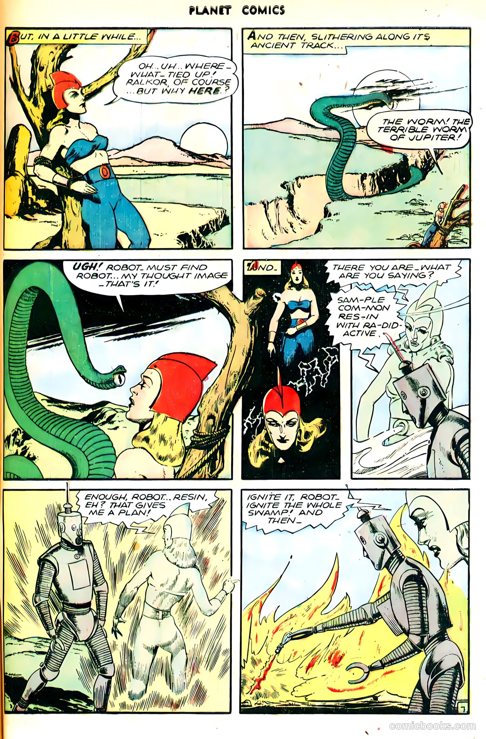 Planet Comics #43 (1946) — page 49 of 52