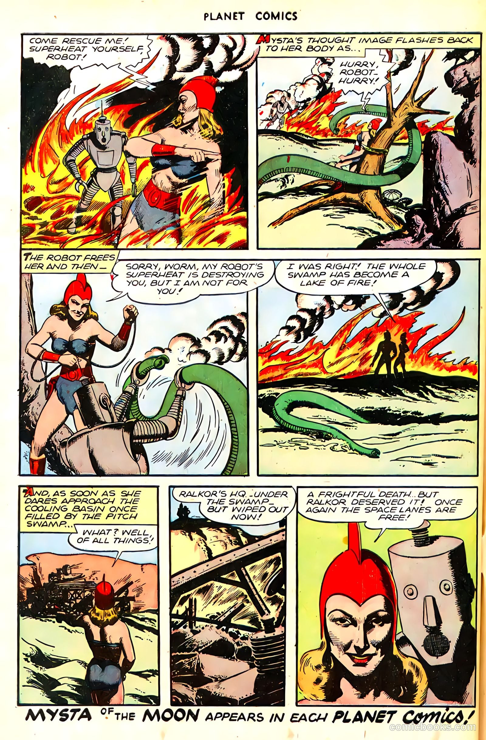 Planet Comics #43 (1946) — page 50 of 52