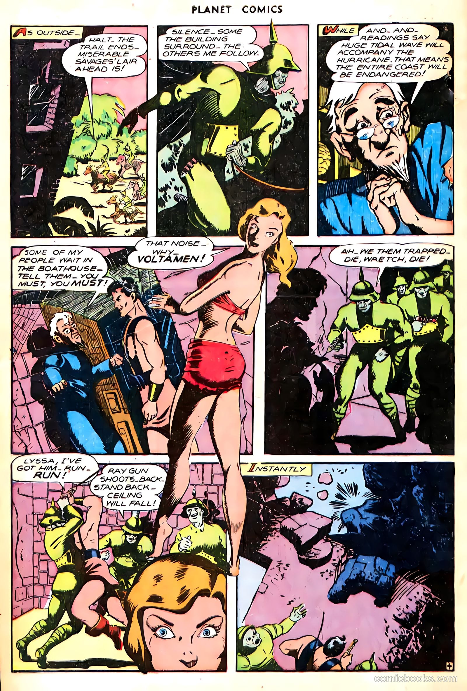 Planet Comics #44 (1946) — page 7 of 53