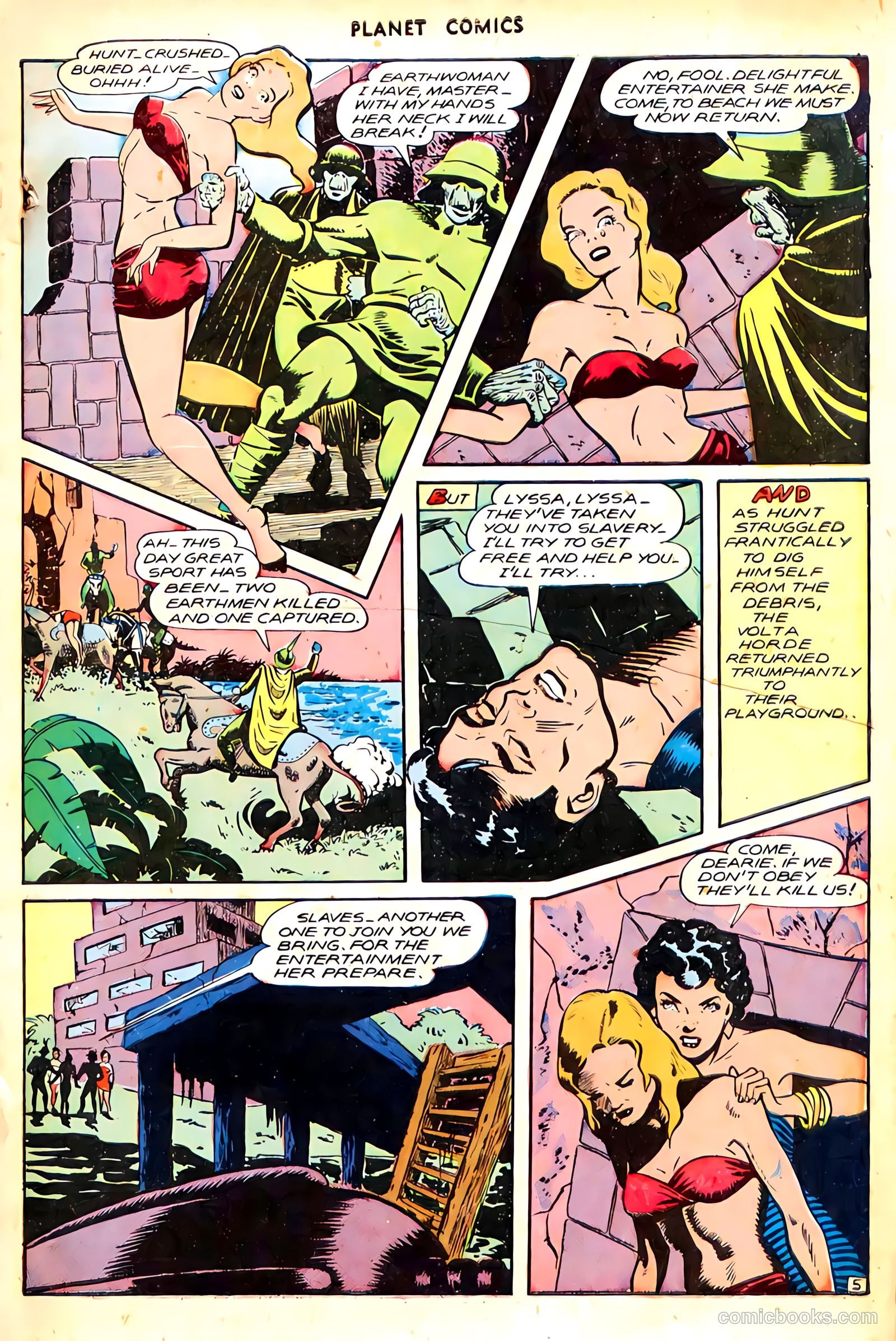 Planet Comics #44 (1946) — page 8 of 53