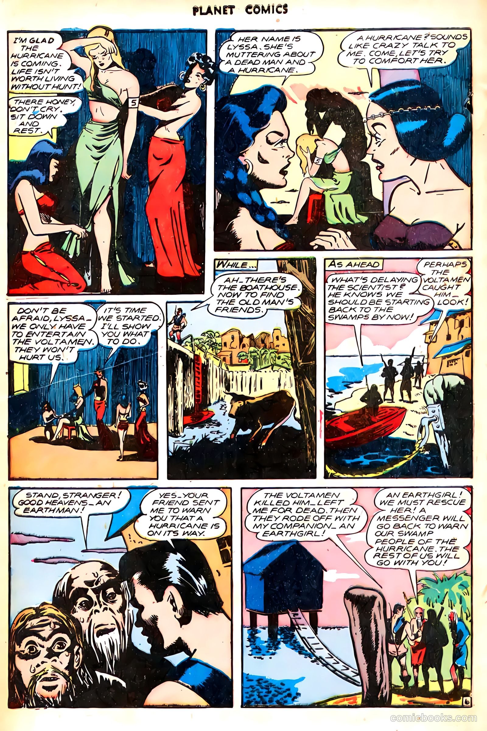 Planet Comics #44 (1946) — page 9 of 53