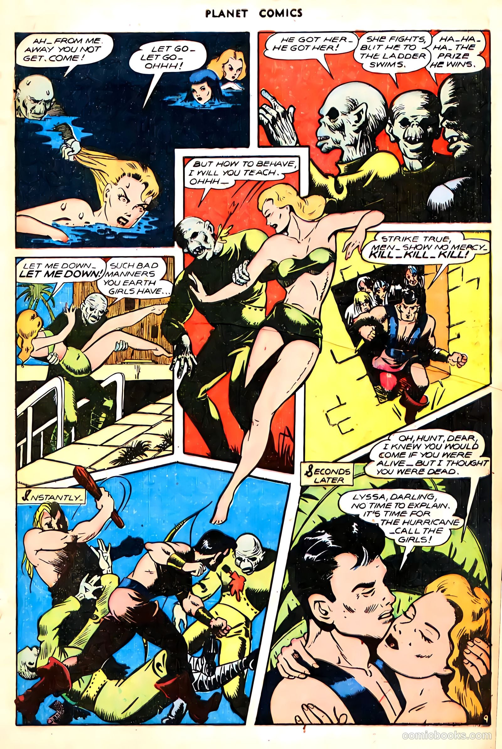 Planet Comics #44 (1946) — page 12 of 53