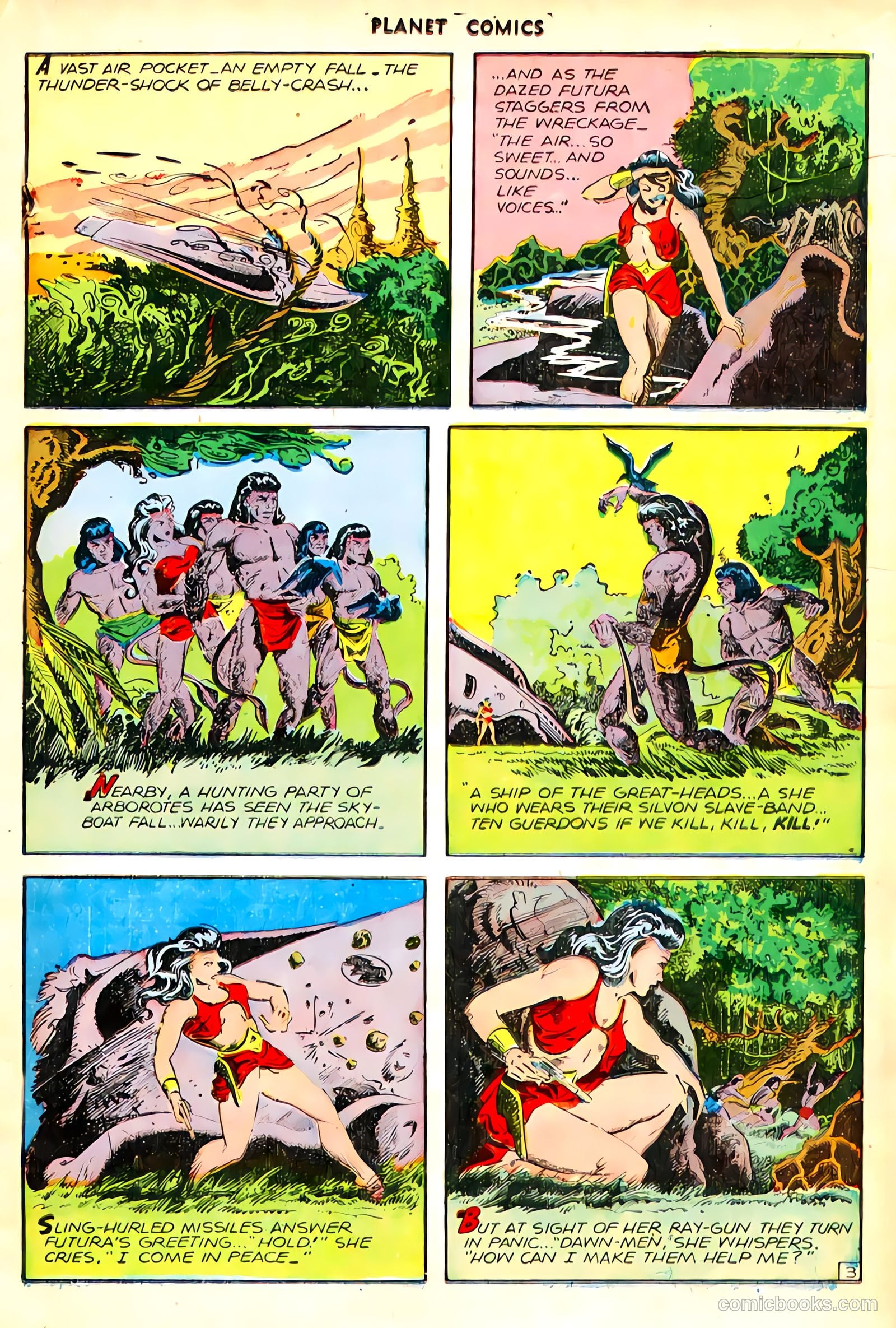 Planet Comics #44 (1946) — page 16 of 53