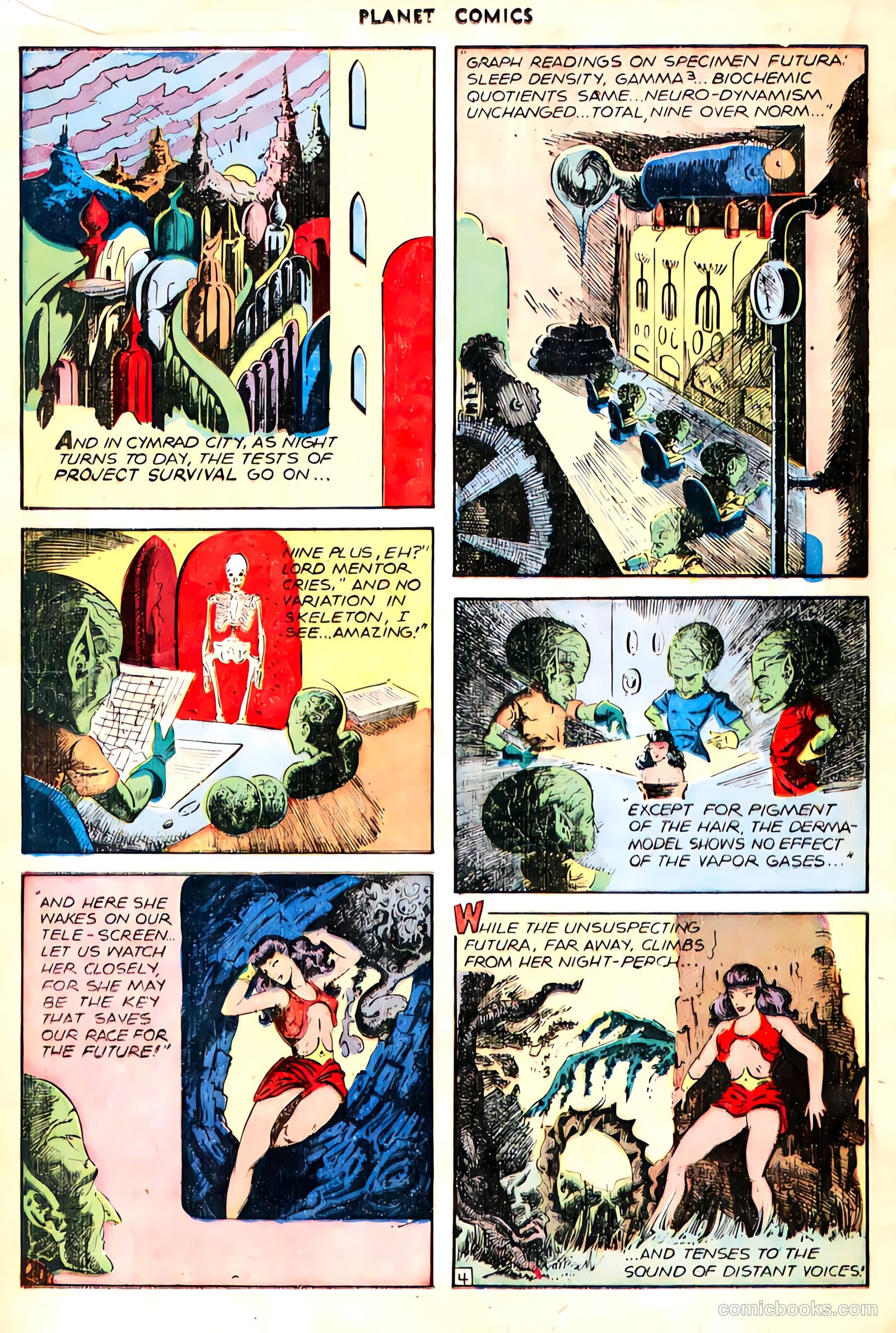 Planet Comics #44 (1946) — page 17 of 53