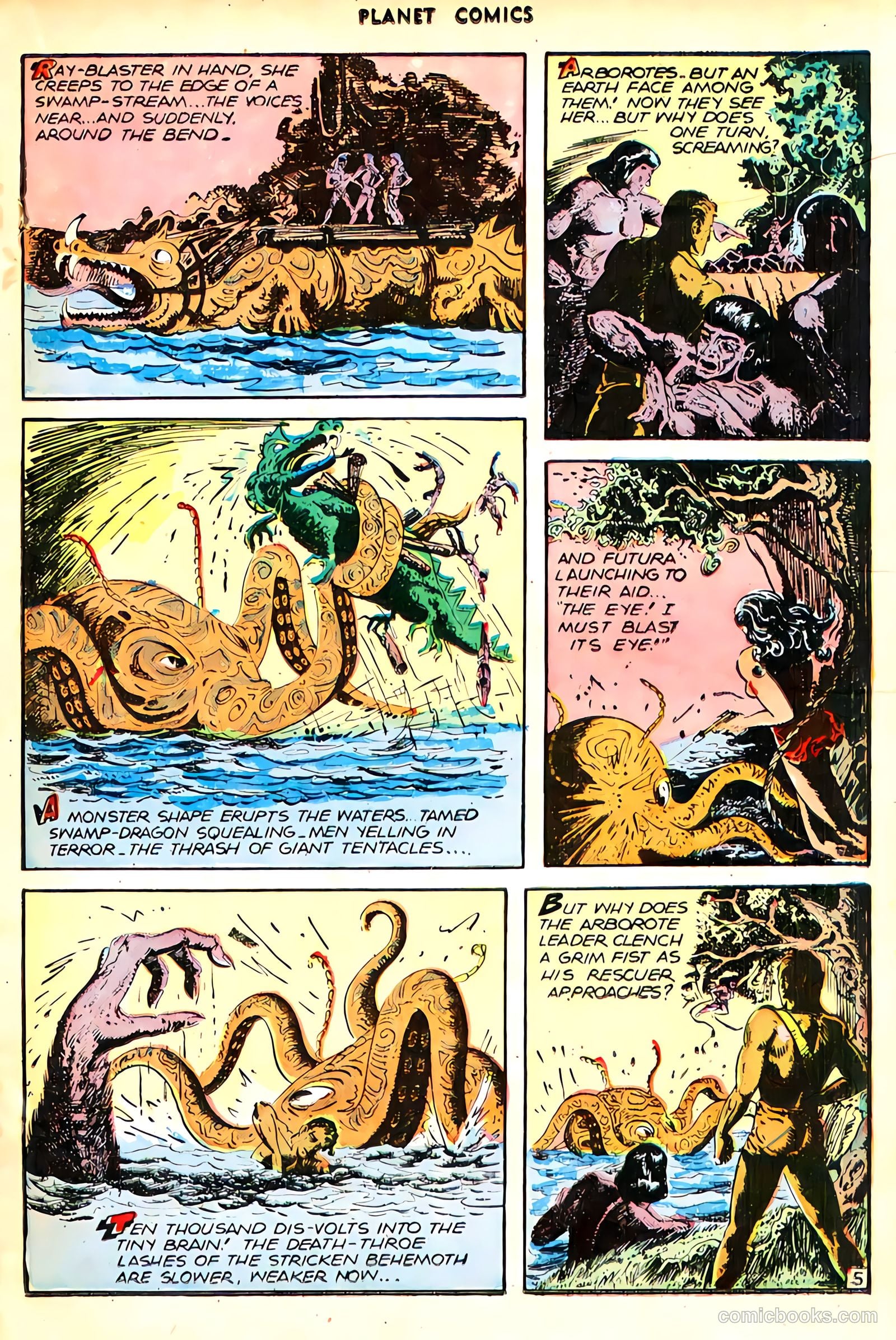 Planet Comics #44 (1946) — page 18 of 53