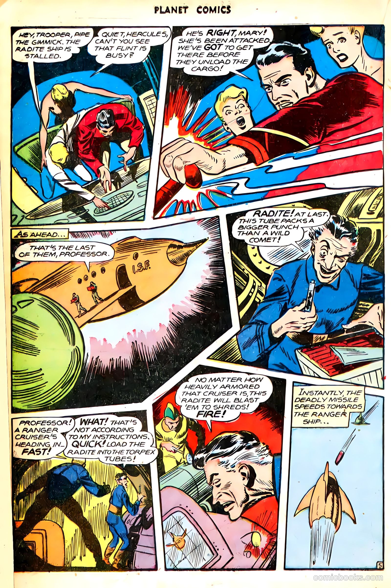 Planet Comics #44 (1946) — page 33 of 53