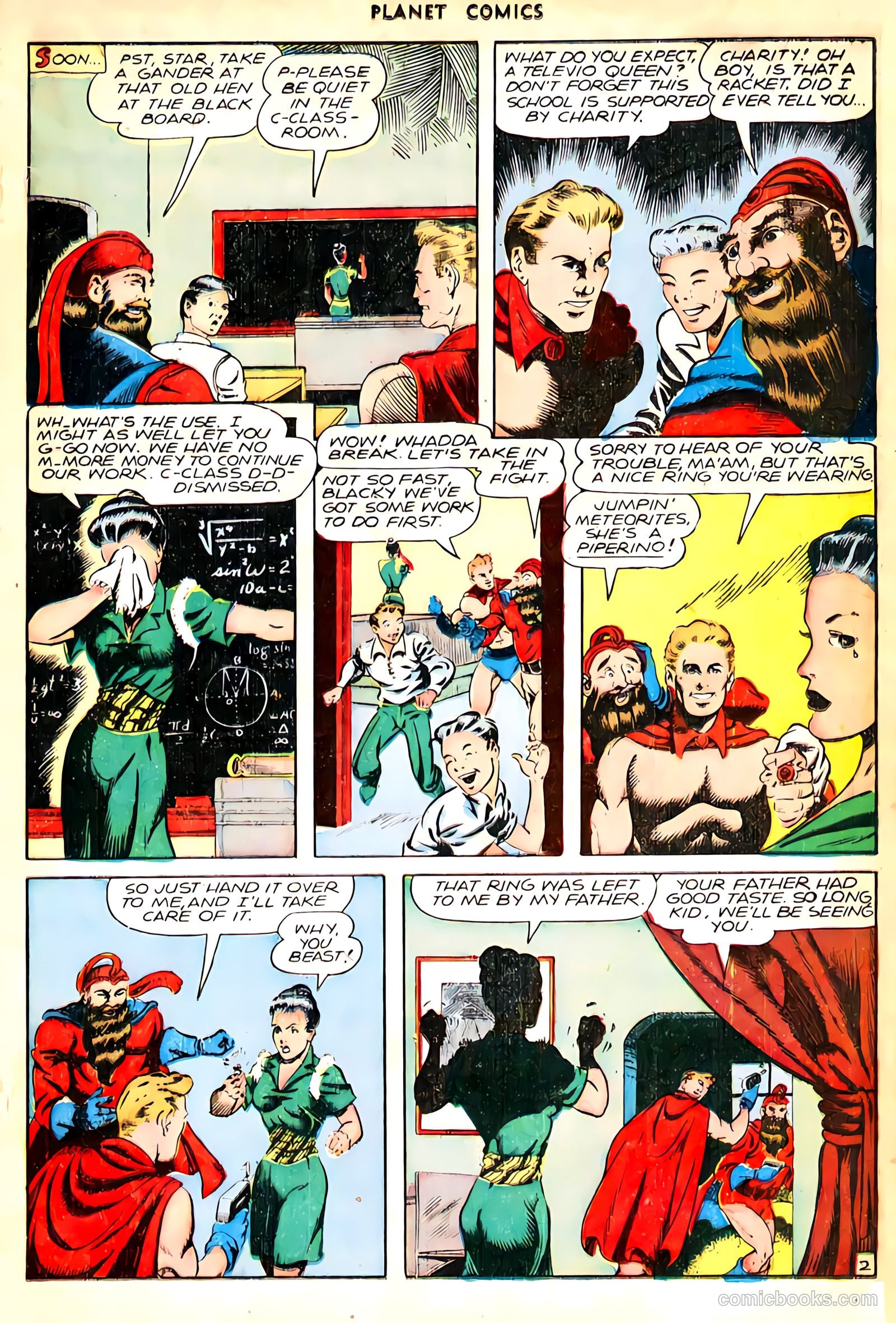 Planet Comics #44 (1946) — page 38 of 53
