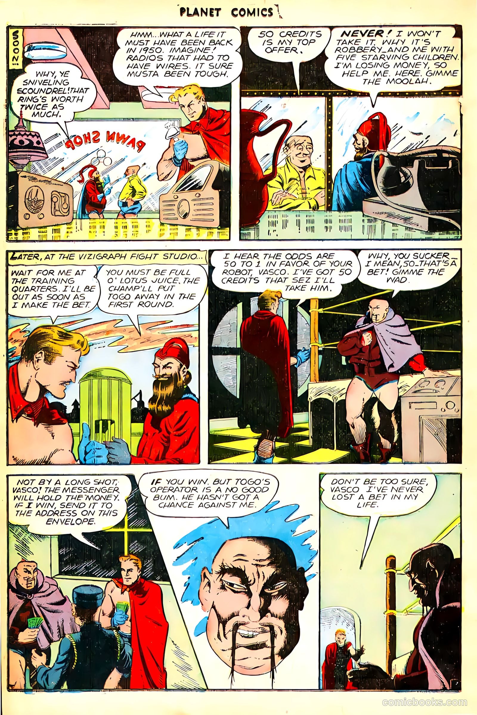 Planet Comics #44 (1946) — page 39 of 53