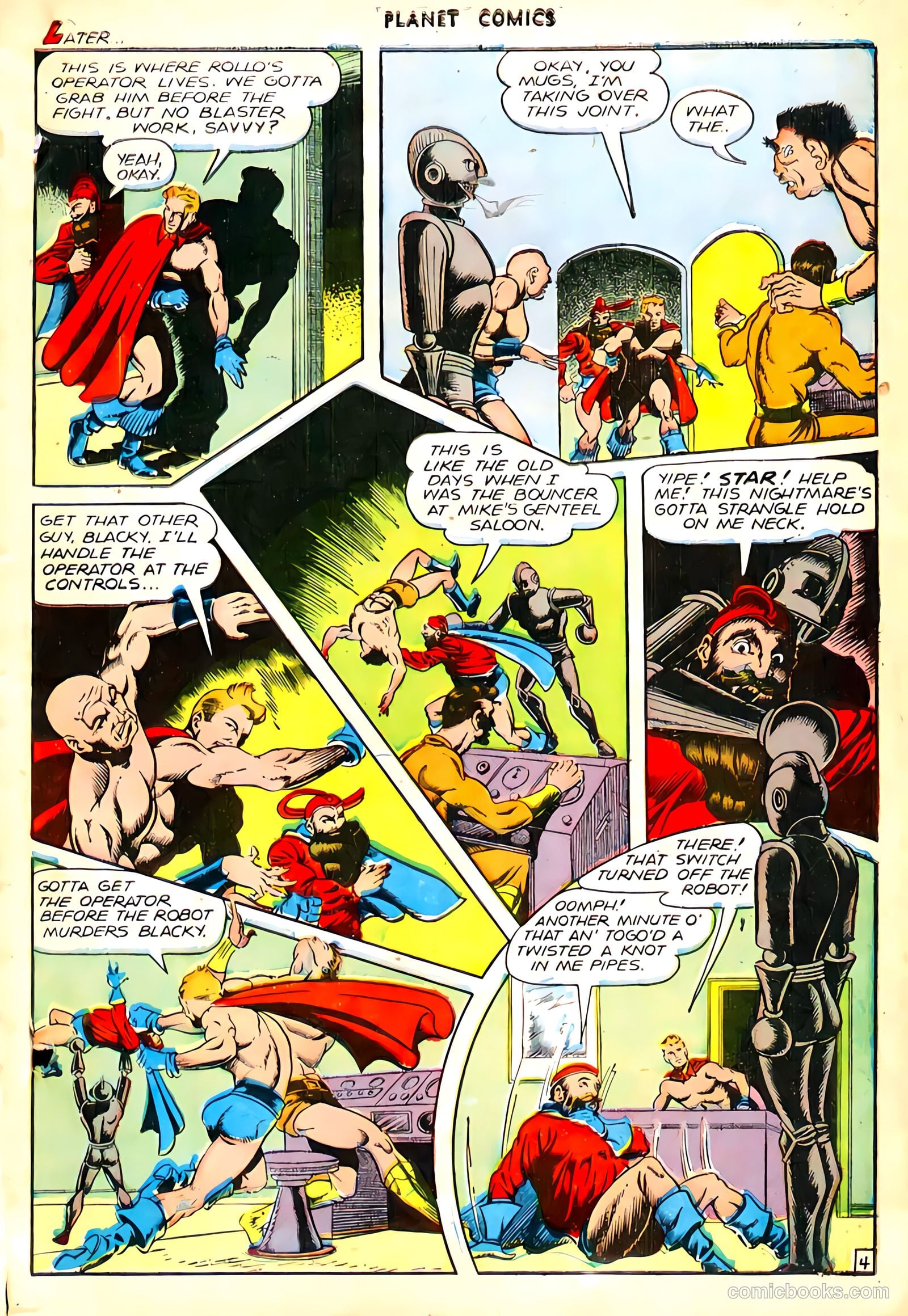 Planet Comics #44 (1946) — page 40 of 53
