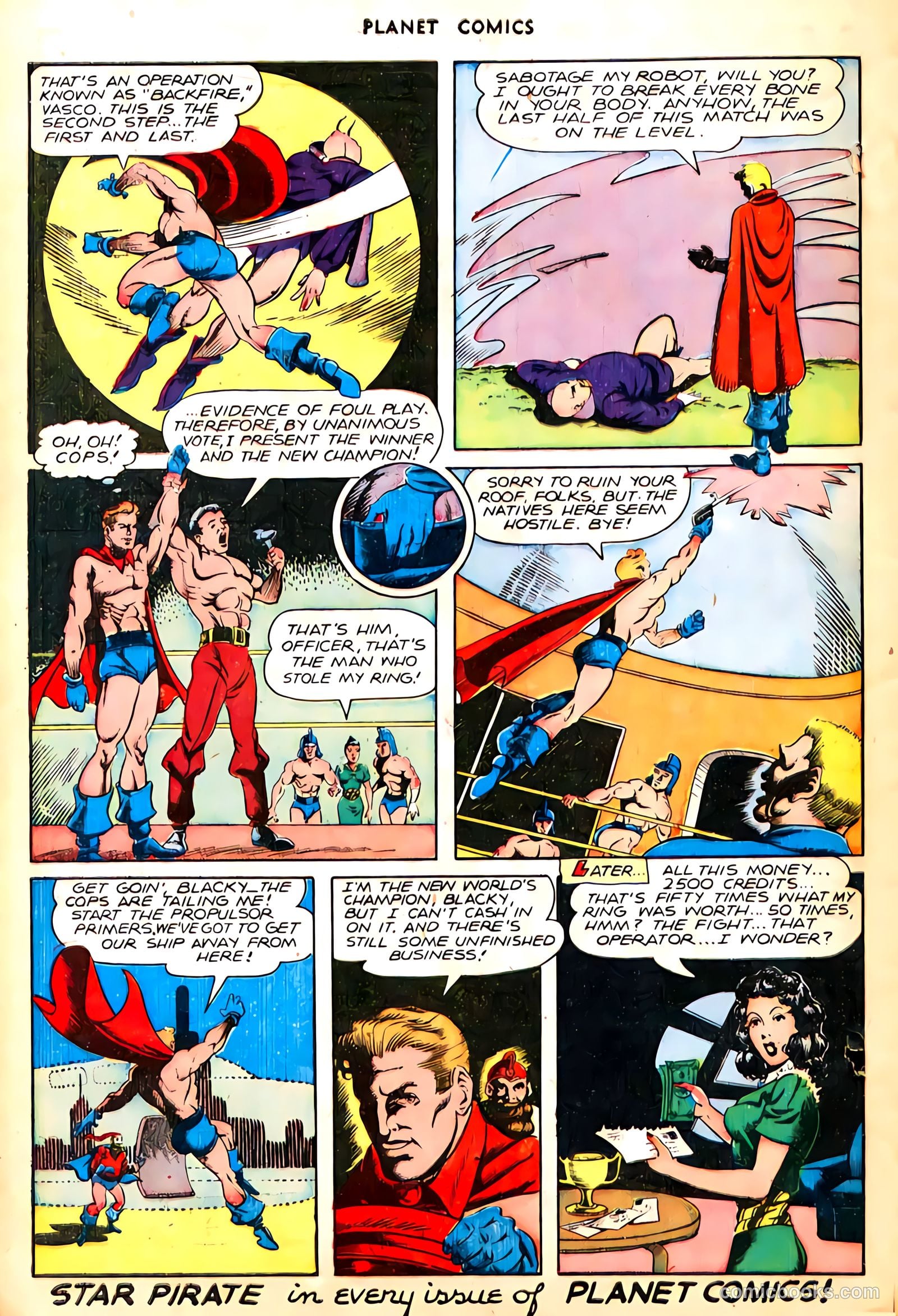 Planet Comics #44 (1946) — page 43 of 53