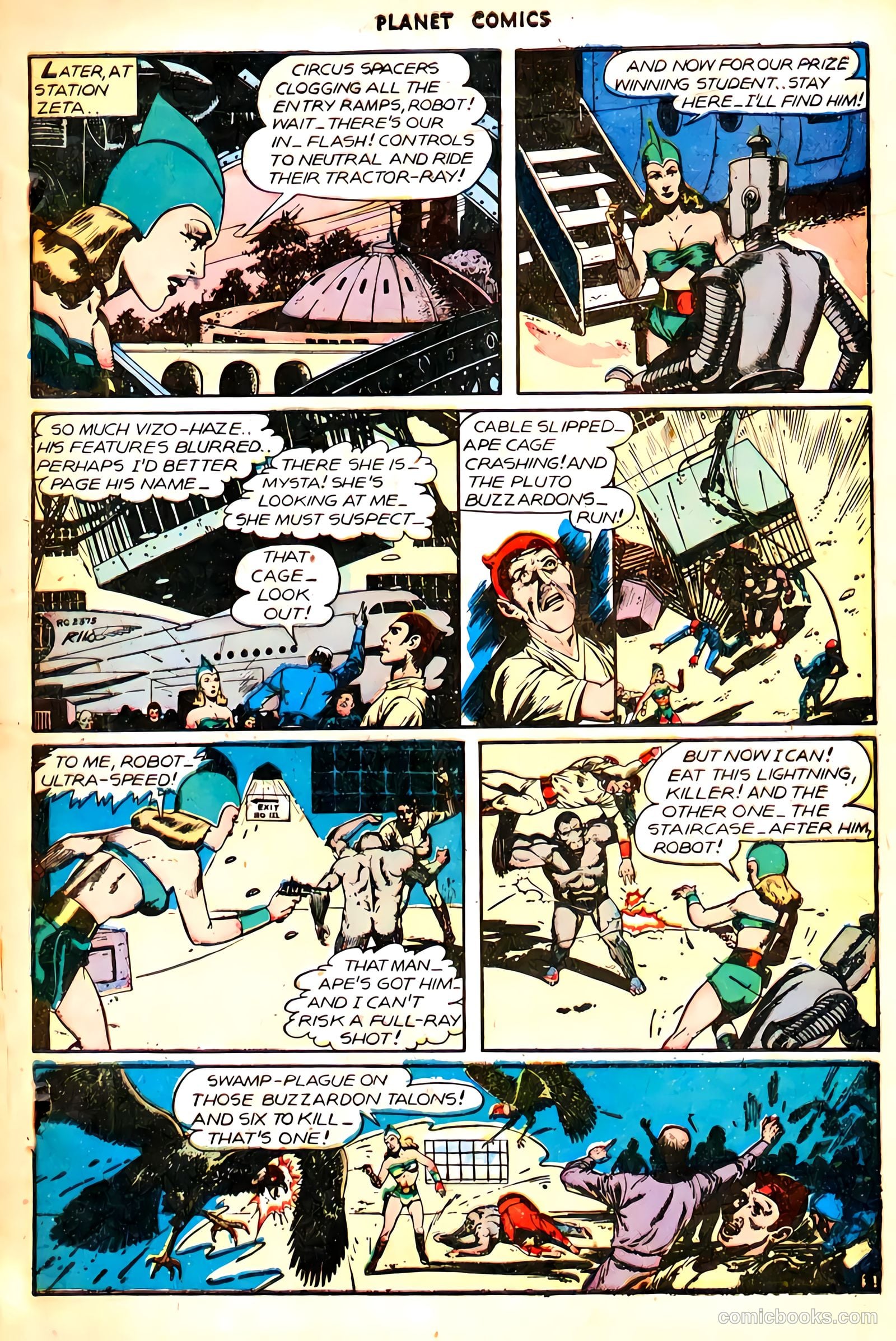 Planet Comics #44 (1946) — page 46 of 53