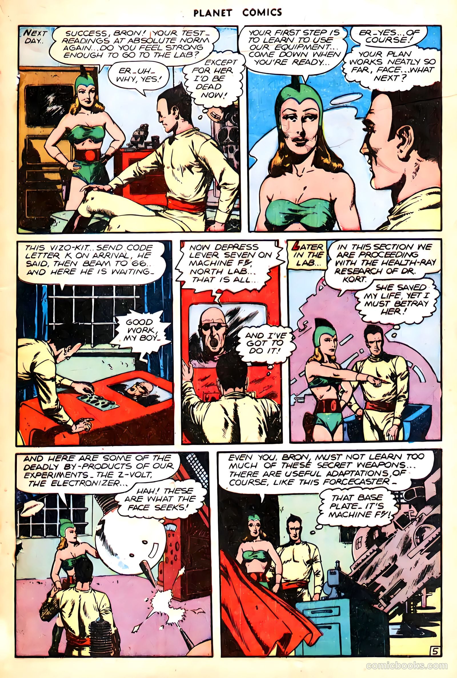 Planet Comics #44 (1946) — page 48 of 53