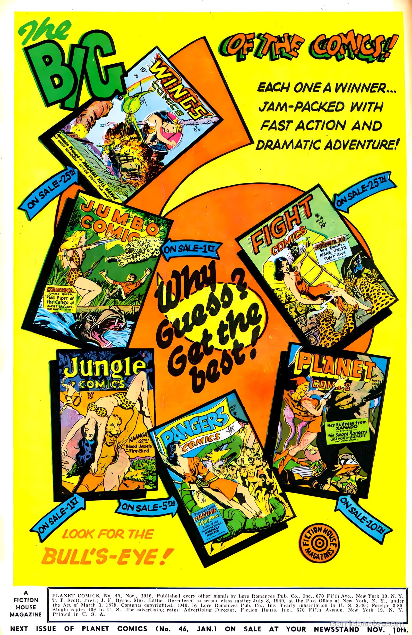 Planet Comics #45 (1946) — page 3 of 53