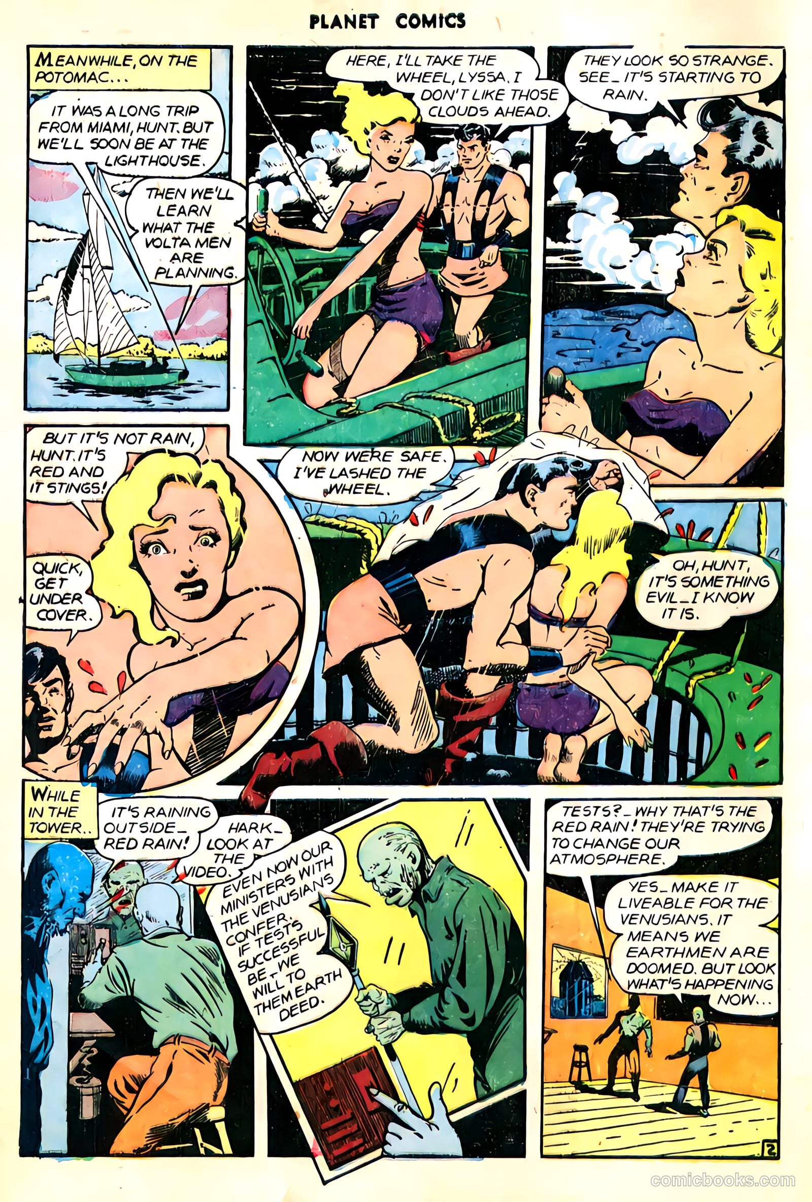 Planet Comics #45 (1946) — page 5 of 53