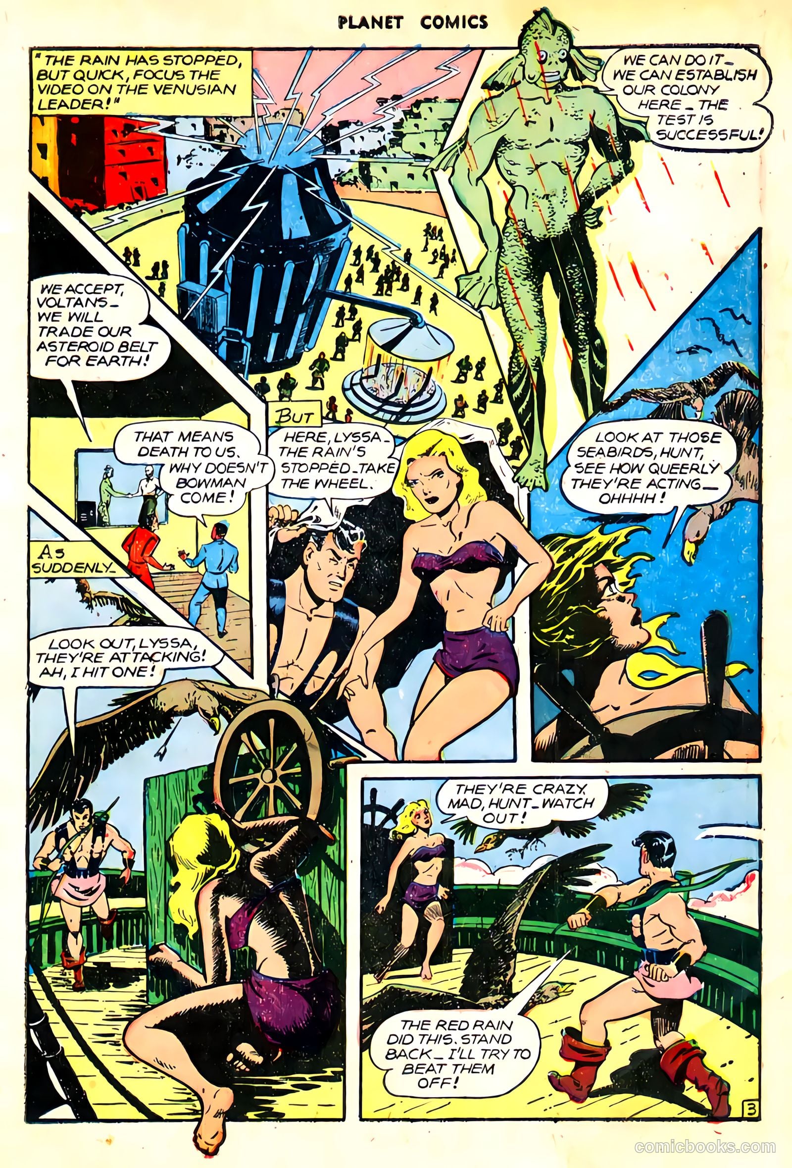 Planet Comics #45 (1946) — page 6 of 53