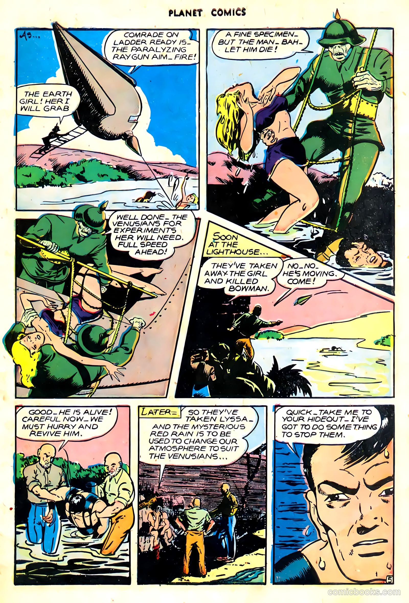 Planet Comics #45 (1946) — page 8 of 53