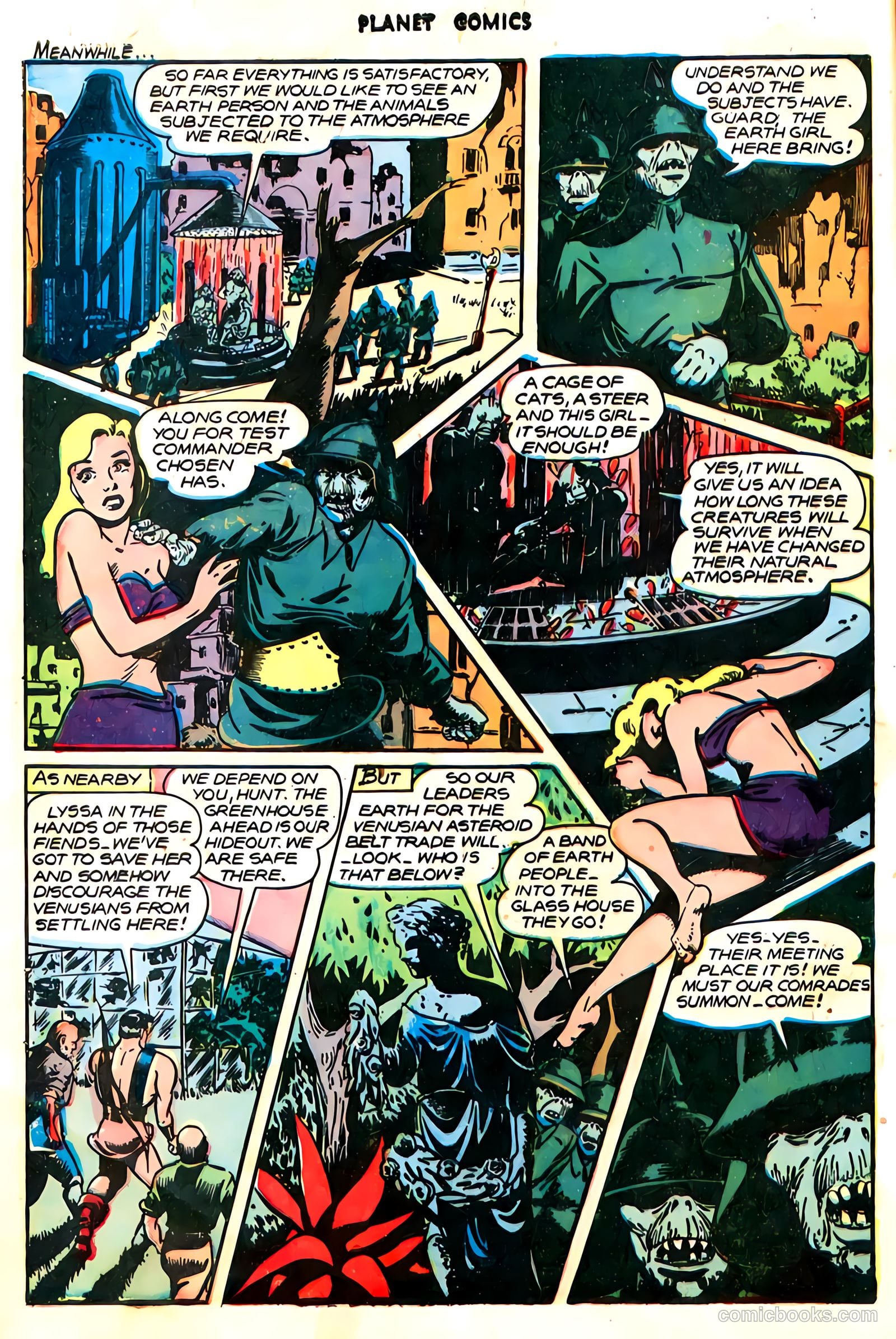 Planet Comics #45 (1946) — page 9 of 53