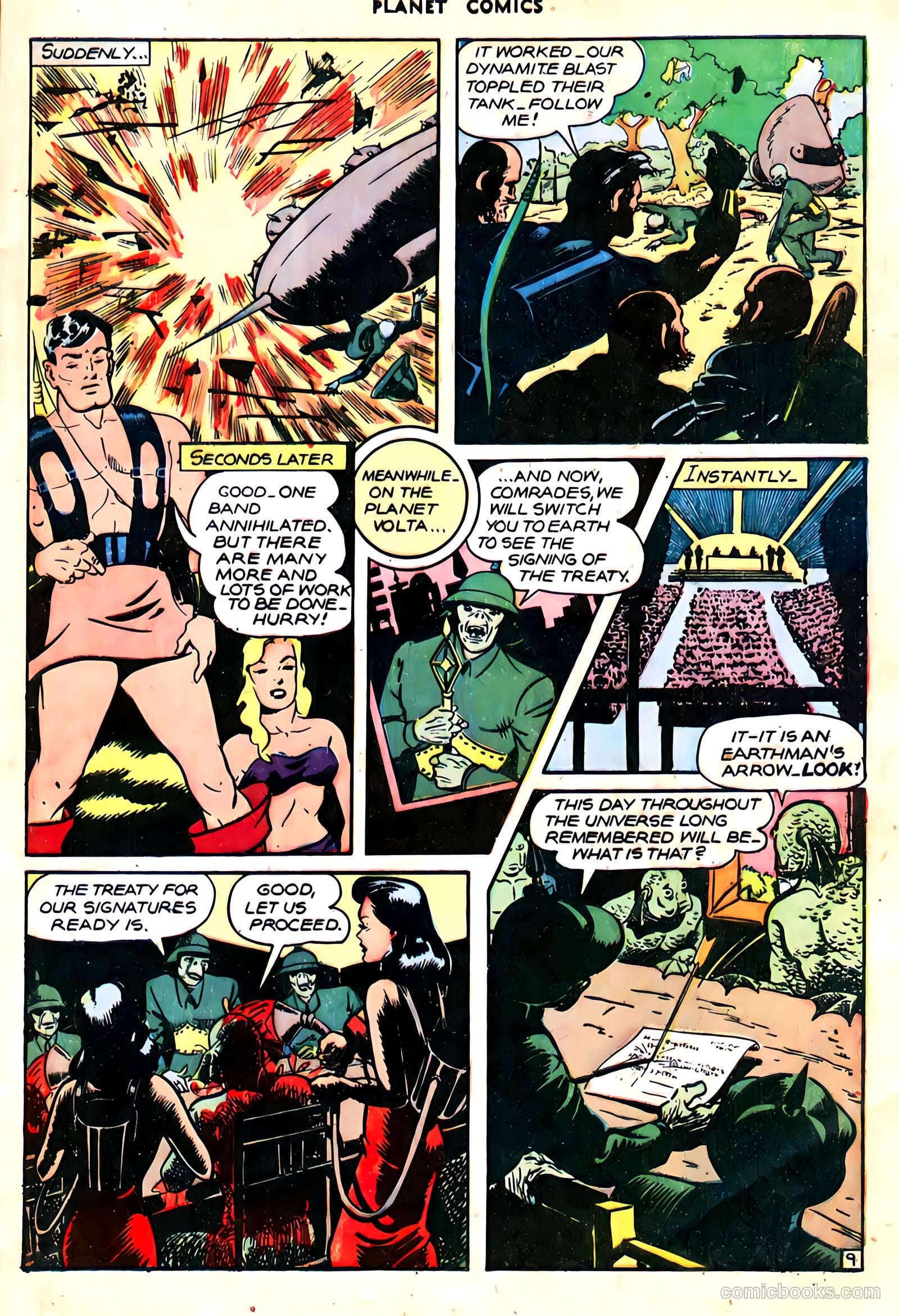 Planet Comics #45 (1946) — page 12 of 53