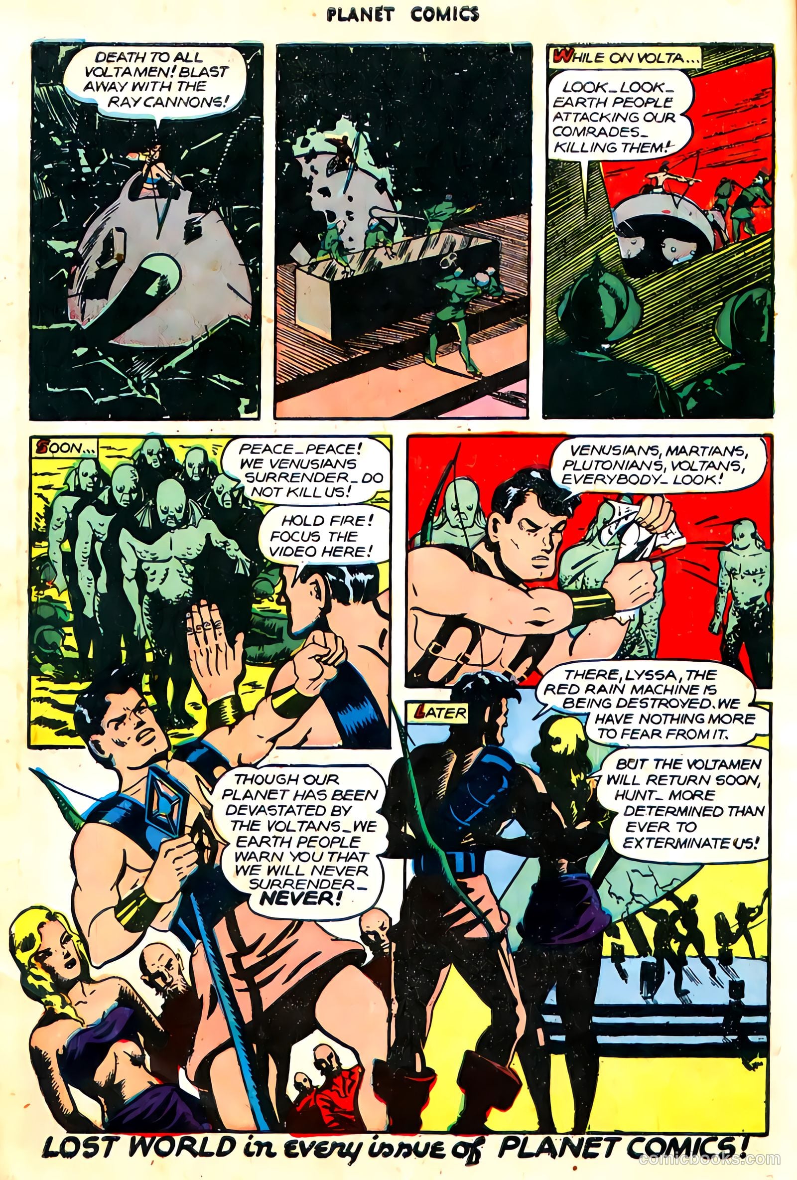 Planet Comics #45 (1946) — page 13 of 53
