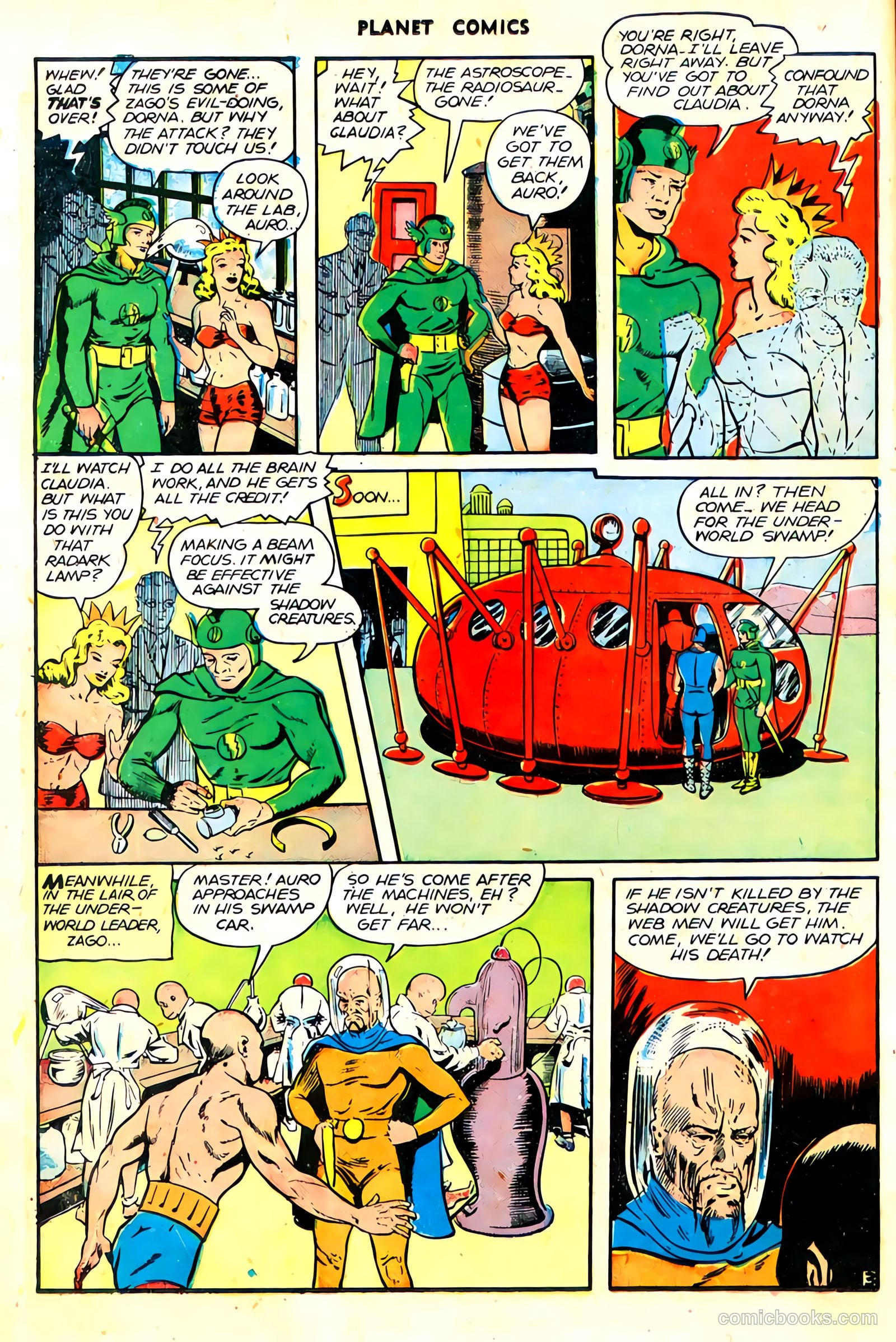 Planet Comics #45 (1946) — page 23 of 53