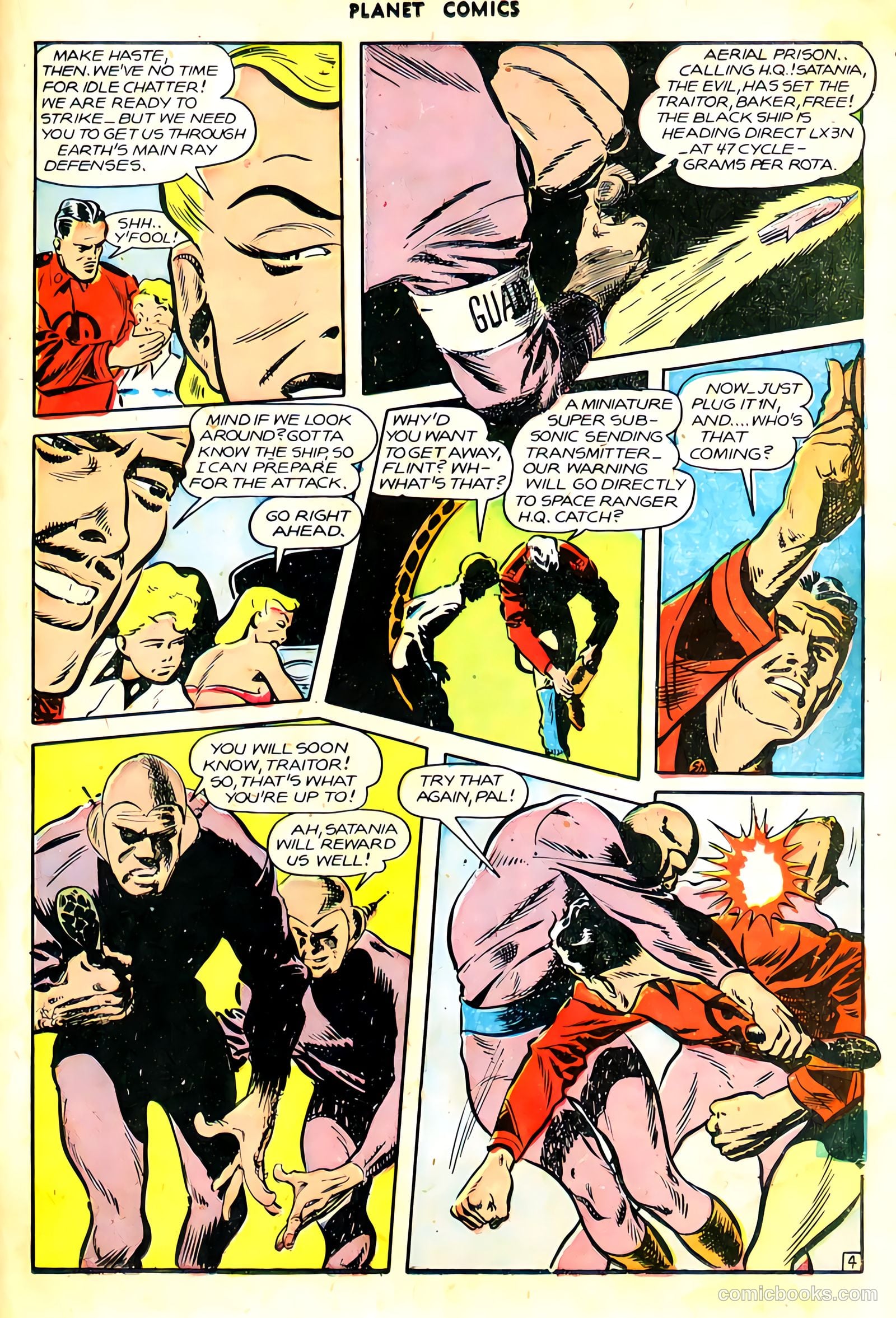 Planet Comics #45 (1946) — page 32 of 53