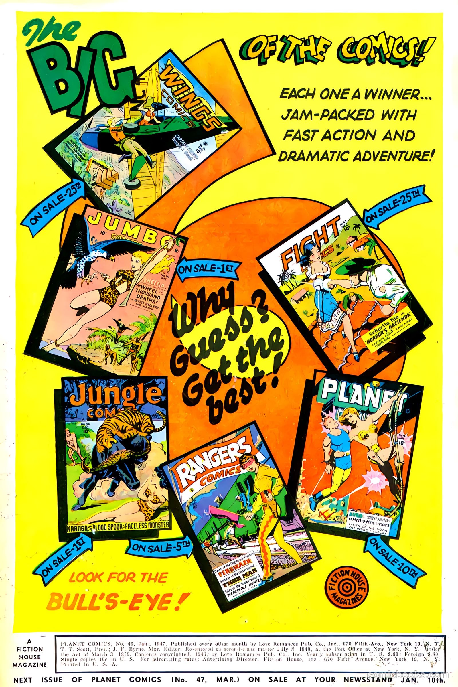 Planet Comics #46 (1947) — page 3 of 53