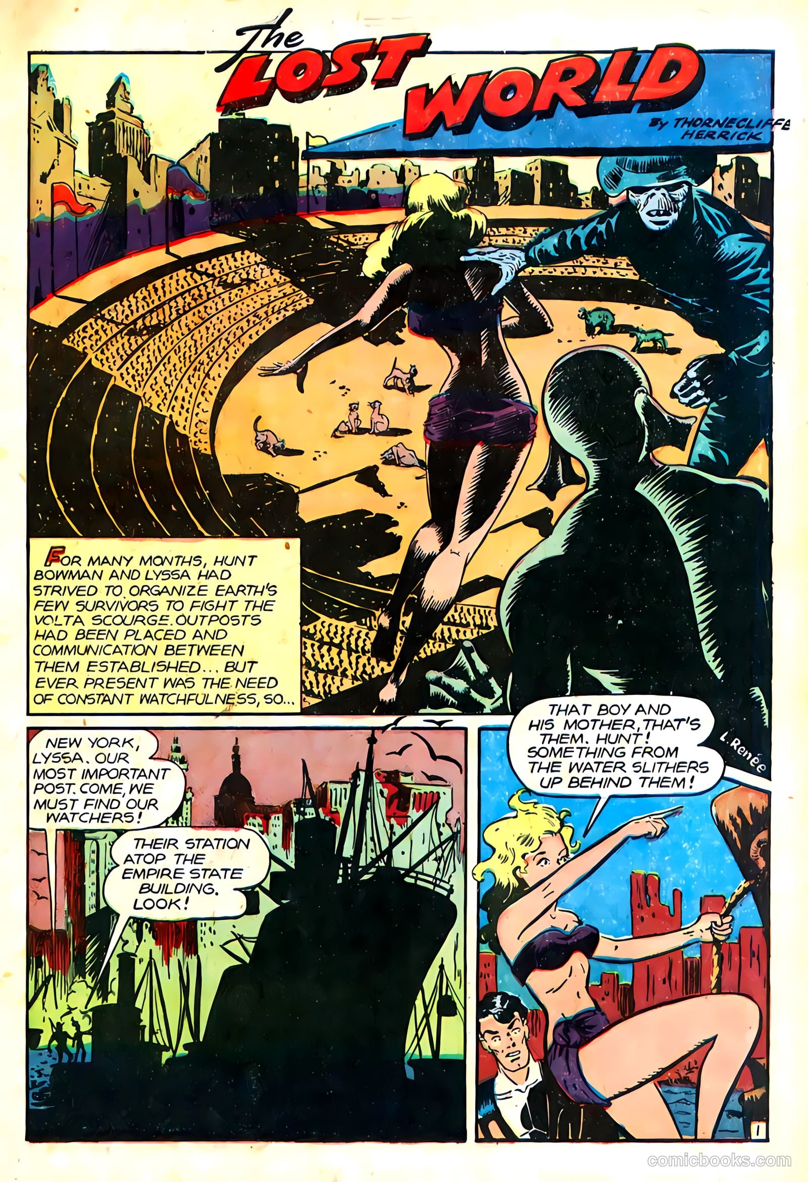 Planet Comics #46 (1947) — page 4 of 53