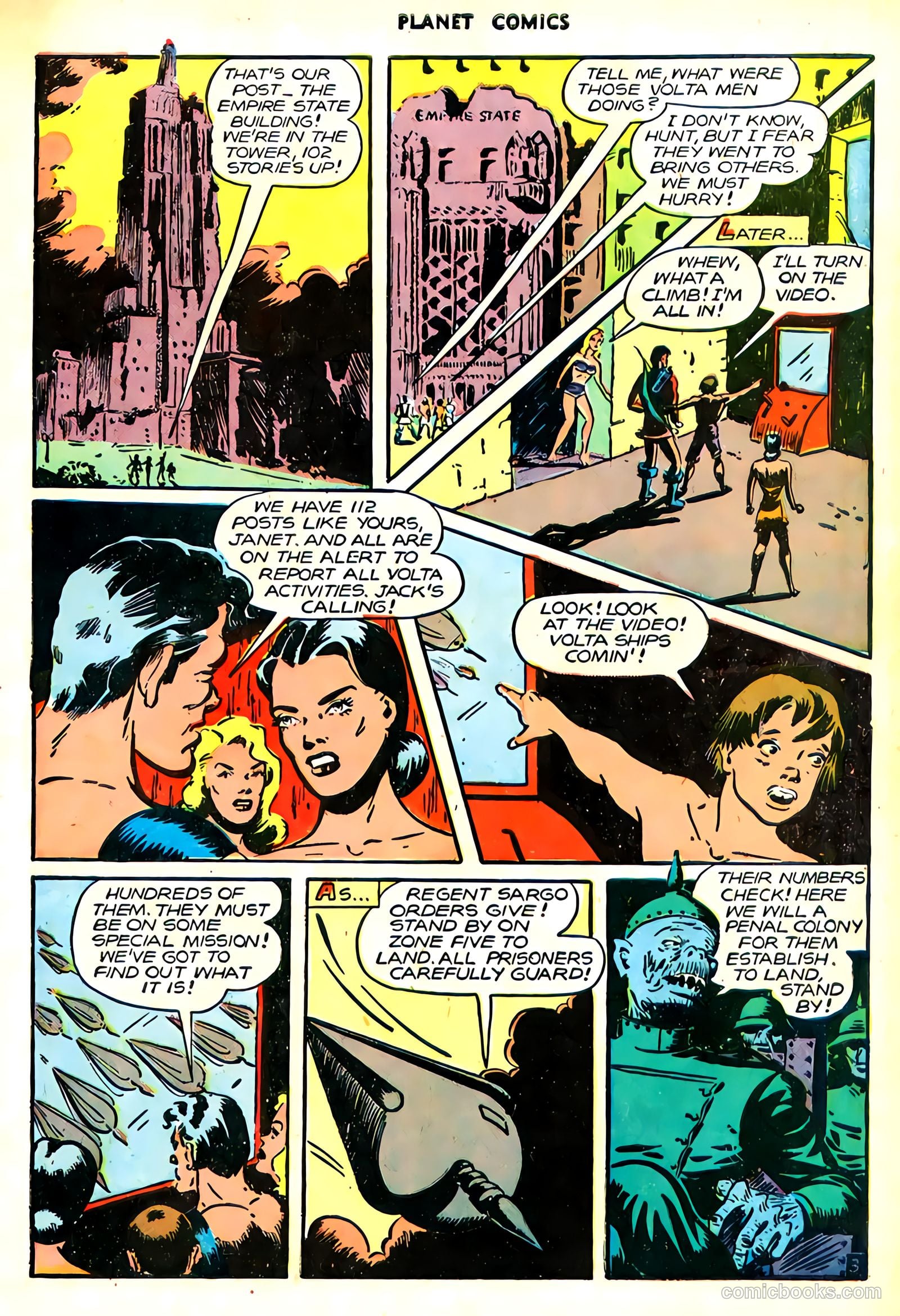 Planet Comics #46 (1947) — page 6 of 53
