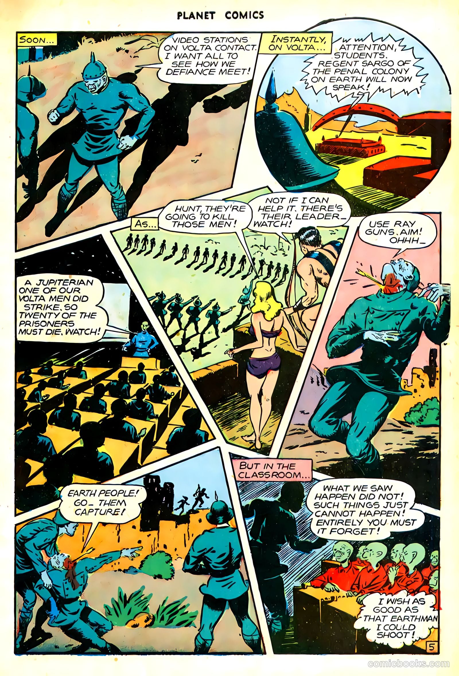 Planet Comics #46 (1947) — page 8 of 53