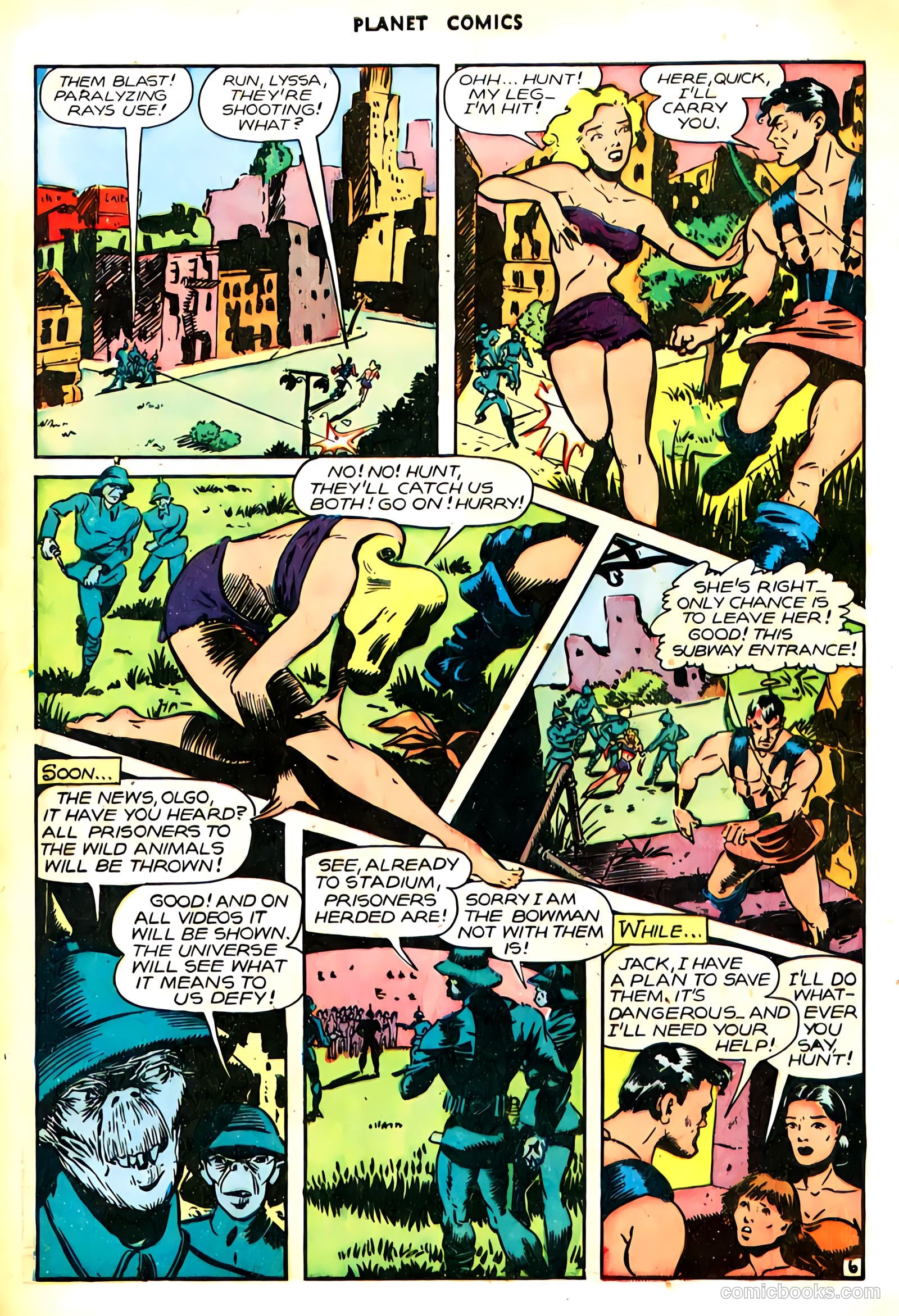 Planet Comics #46 (1947) — page 9 of 53