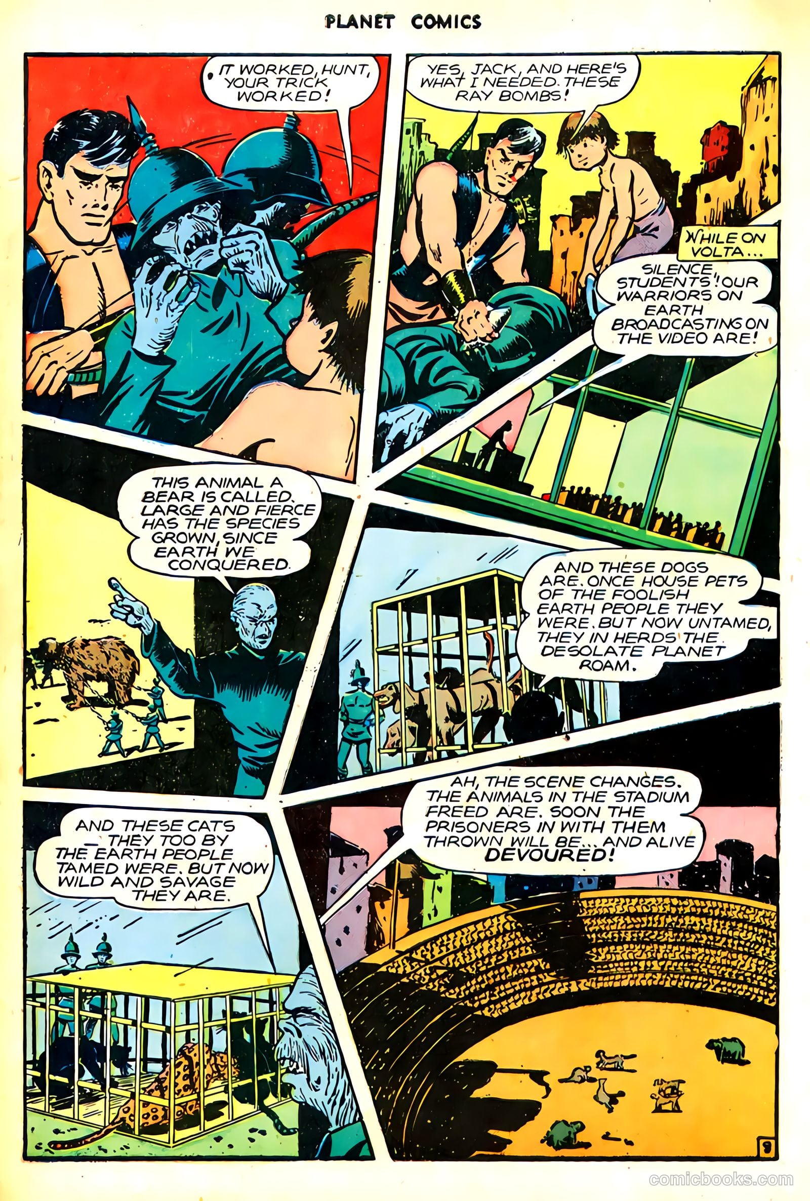 Planet Comics #46 (1947) — page 11 of 53
