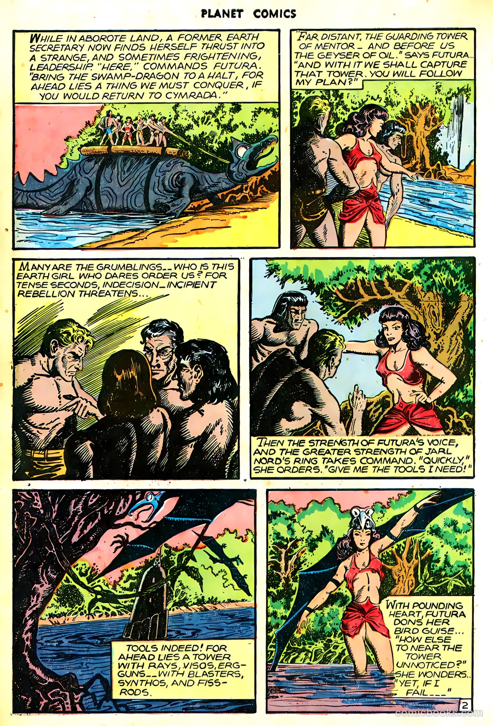 Planet Comics #46 (1947) — page 15 of 53