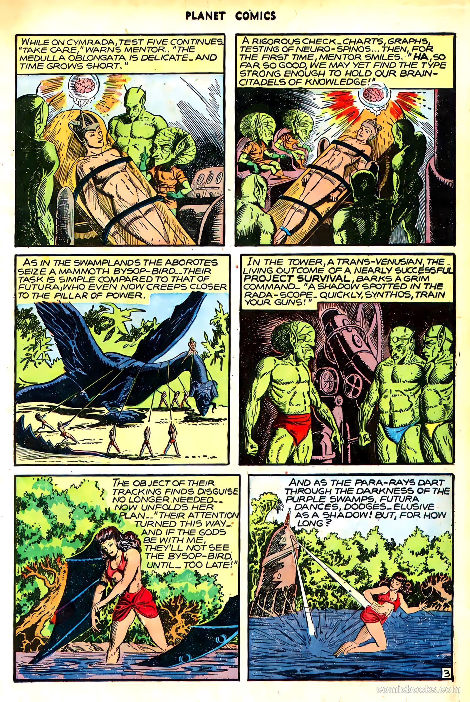 Planet Comics #46 (1947) — page 16 of 53