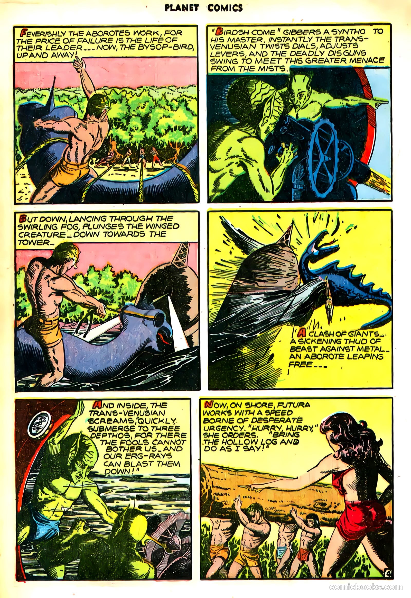 Planet Comics #46 (1947) — page 17 of 53