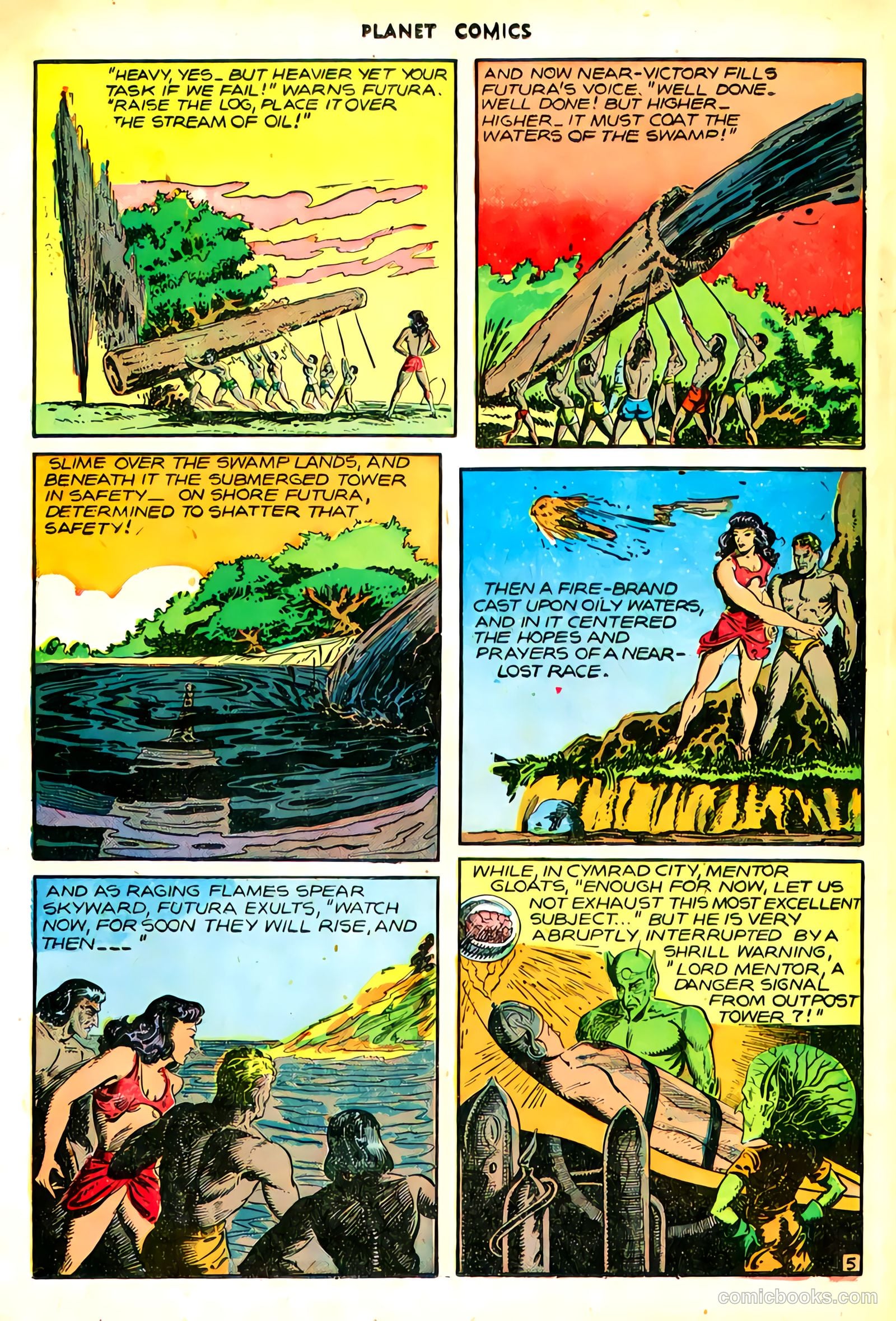 Planet Comics #46 (1947) — page 18 of 53