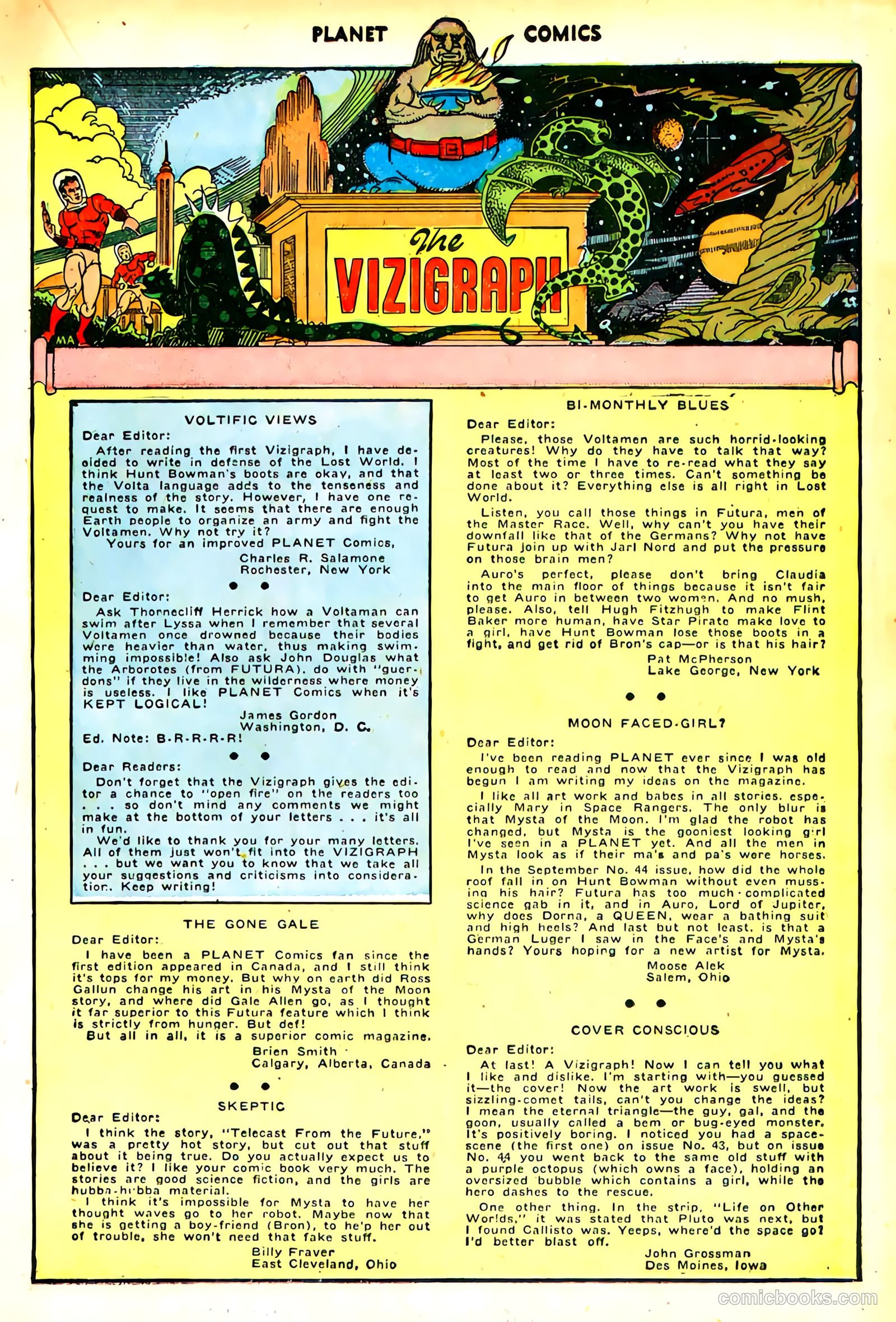 Planet Comics #46 (1947) — page 20 of 53