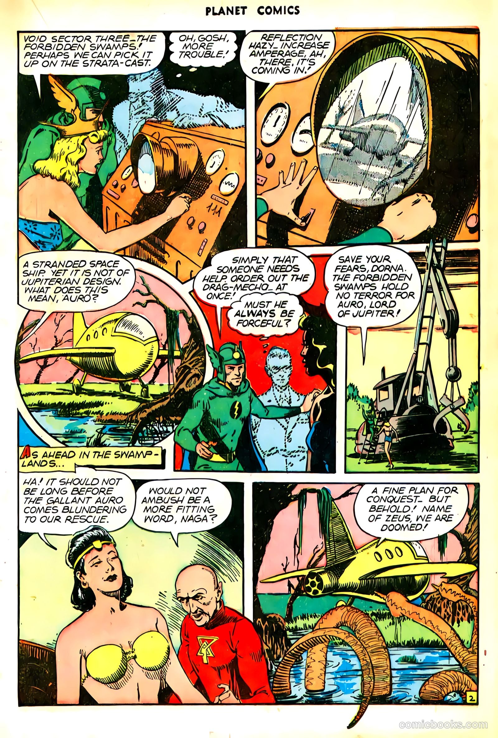 Planet Comics #46 (1947) — page 22 of 53