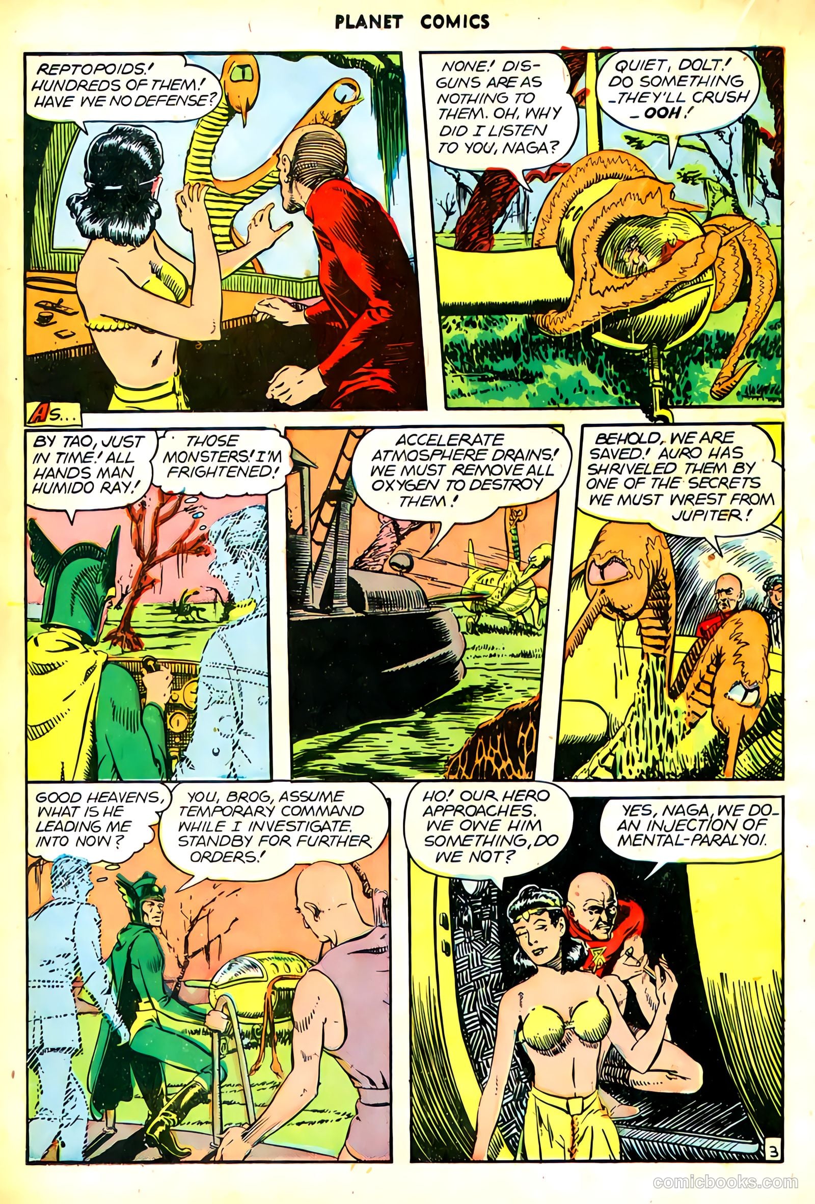 Planet Comics #46 (1947) — page 23 of 53