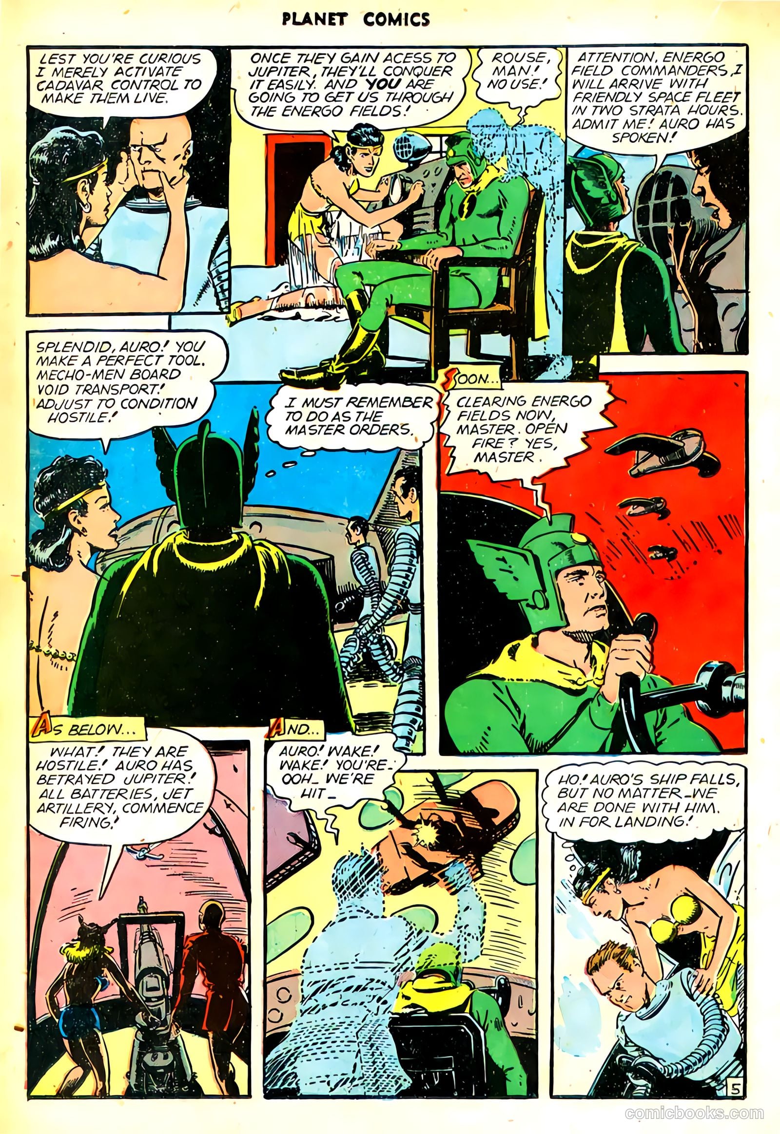 Planet Comics #46 (1947) — page 25 of 53