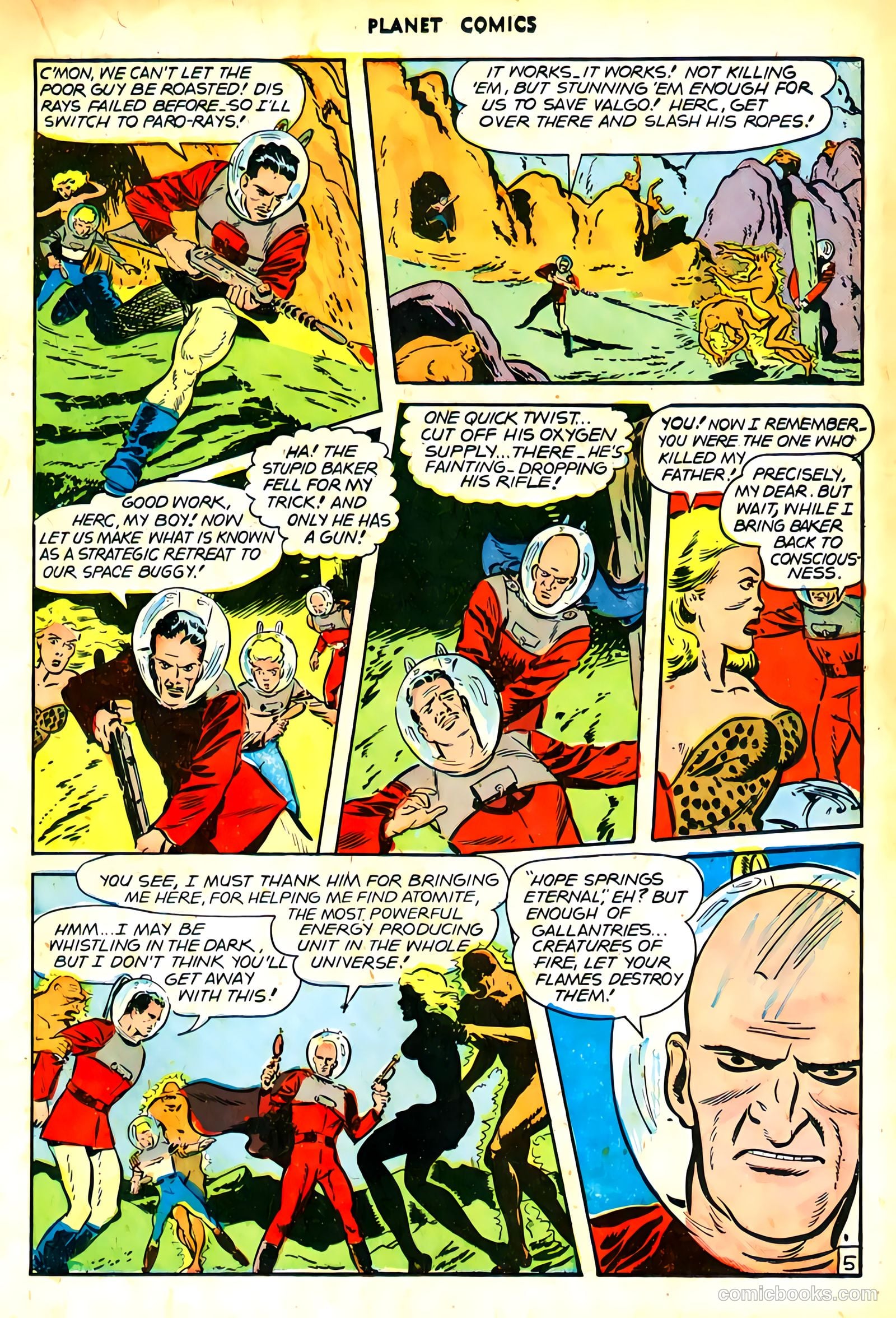 Planet Comics #46 (1947) — page 32 of 53
