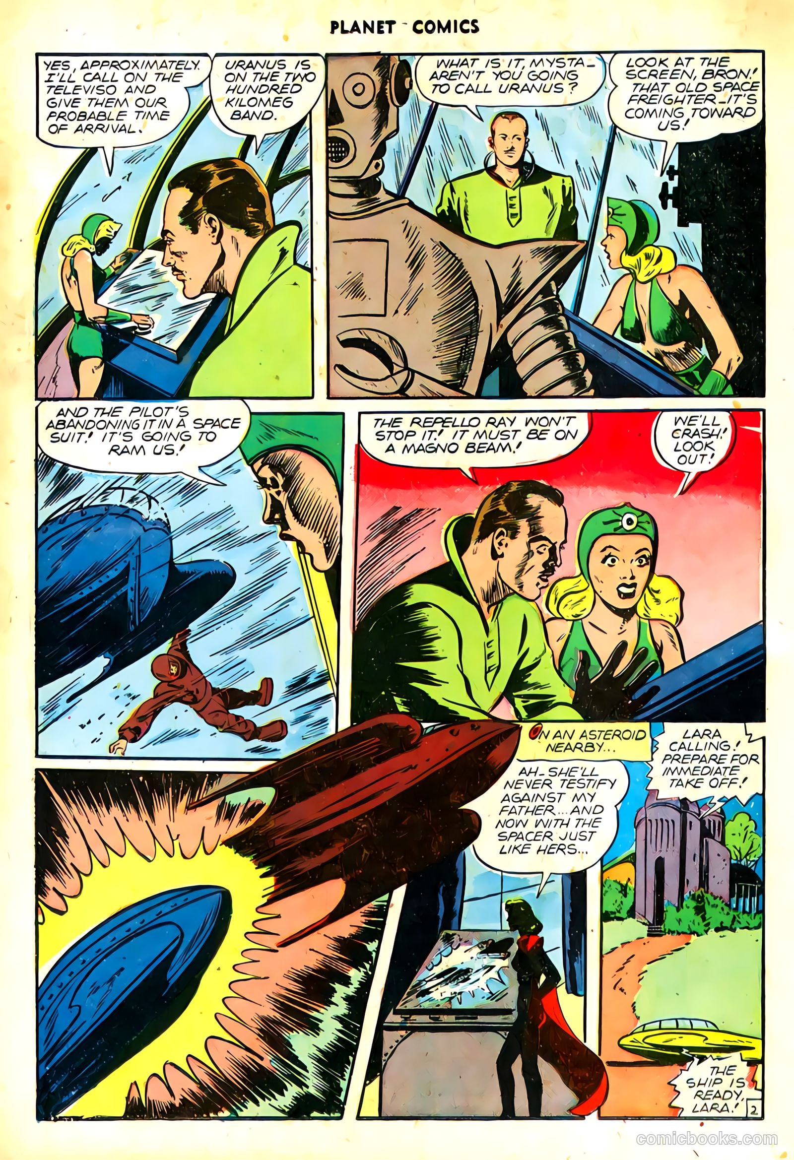 Planet Comics #46 (1947) — page 37 of 53