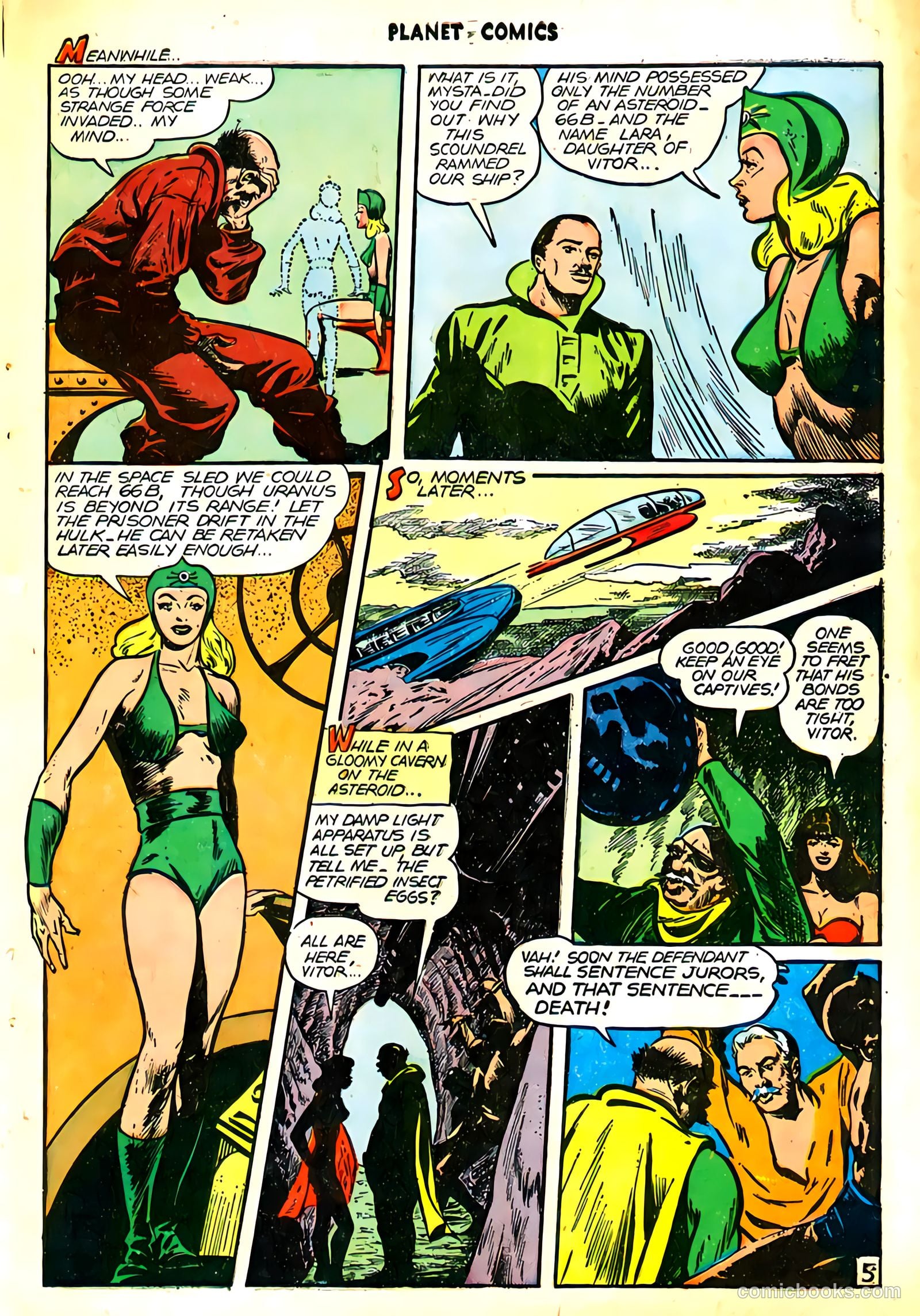 Planet Comics #46 (1947) — page 40 of 53