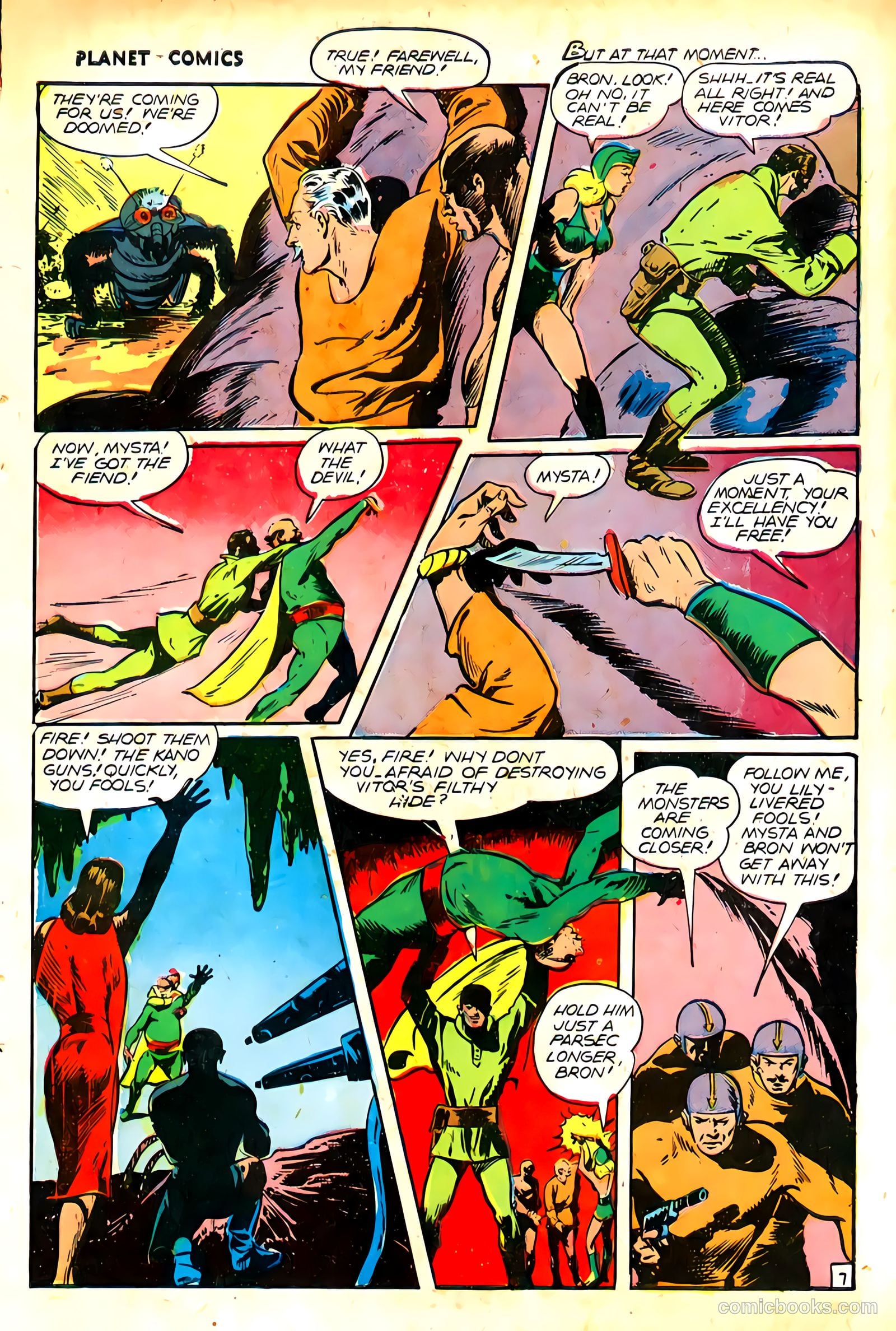 Planet Comics #46 (1947) — page 42 of 53