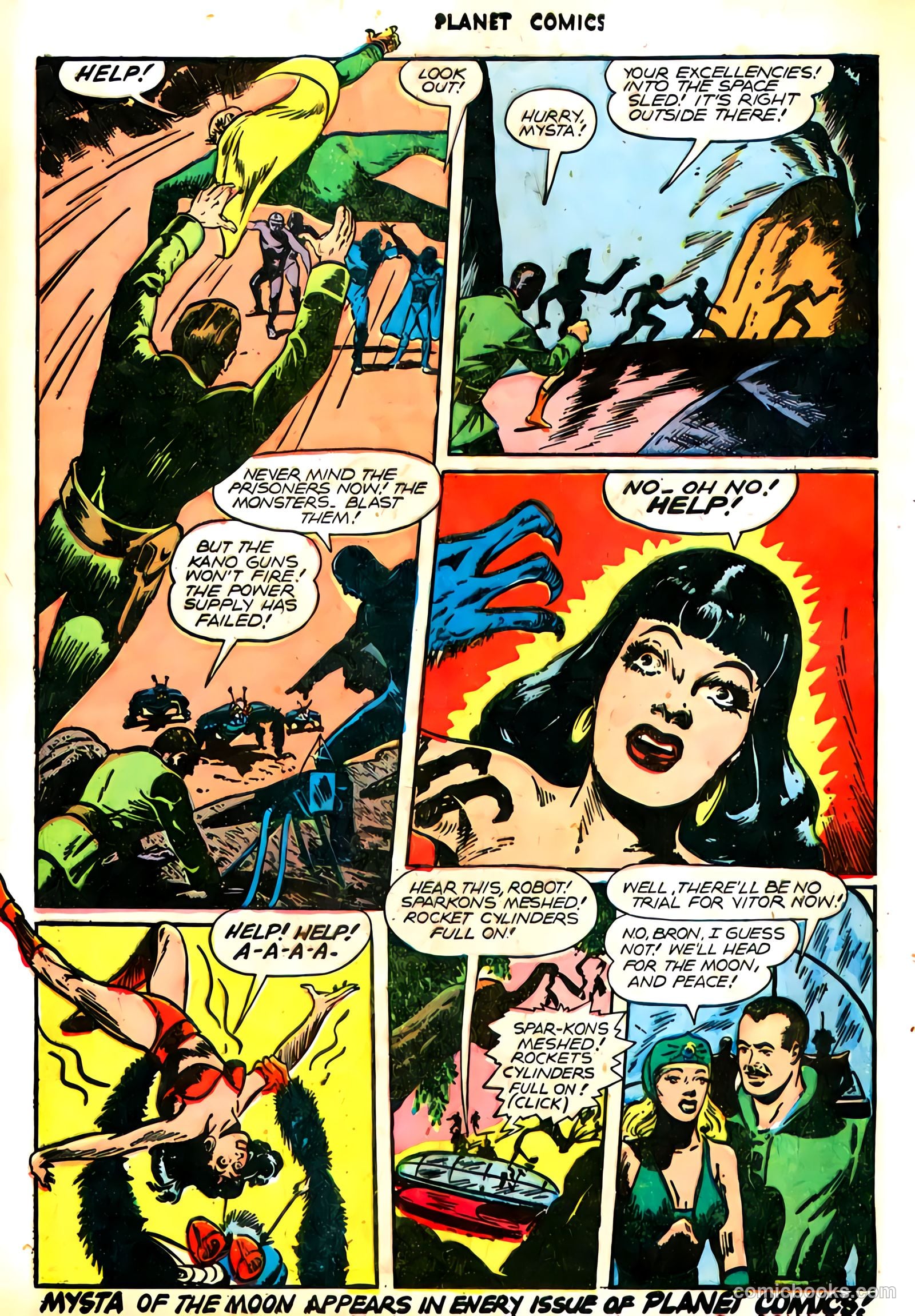 Planet Comics #46 (1947) — page 43 of 53