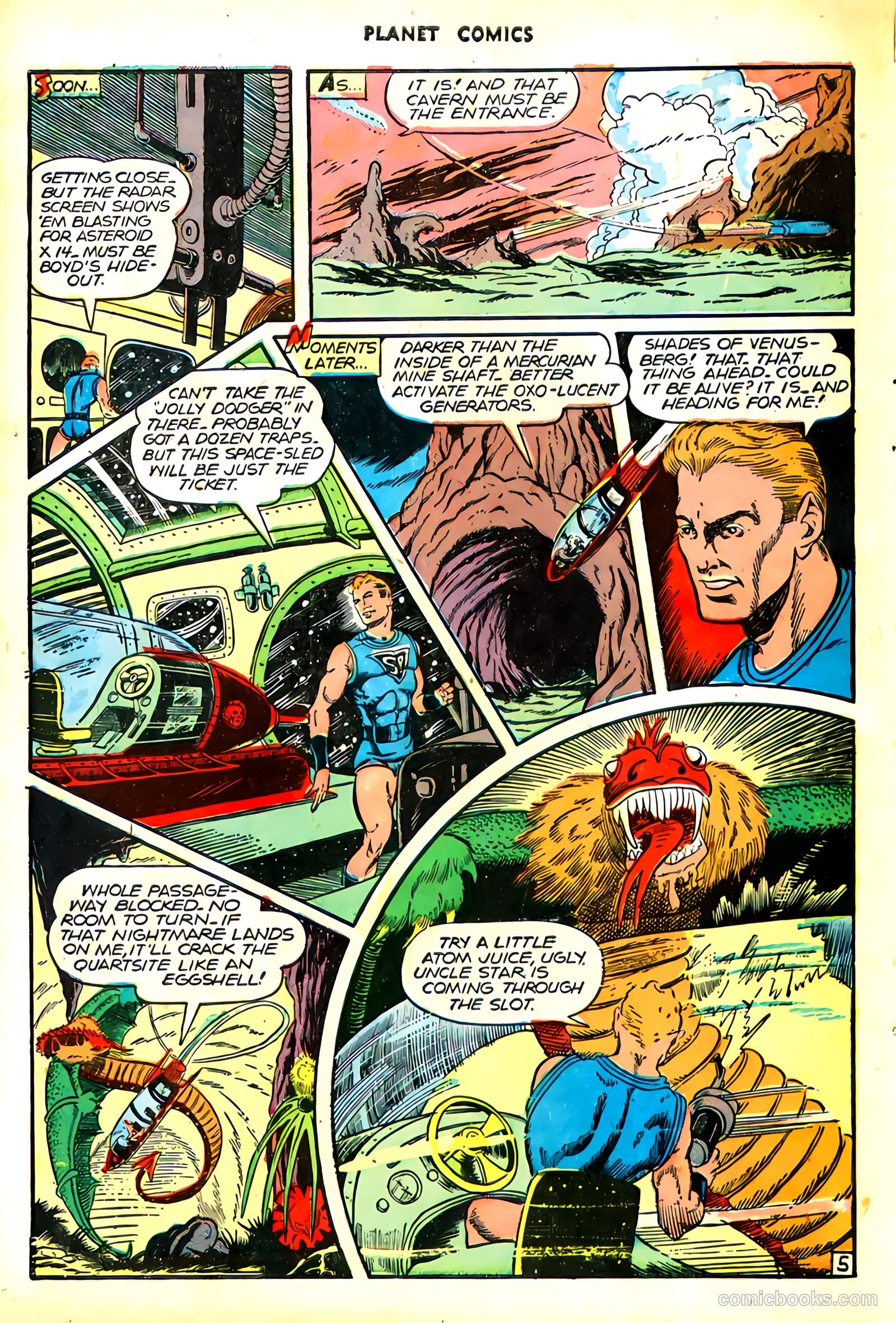 Planet Comics #46 (1947) — page 49 of 53