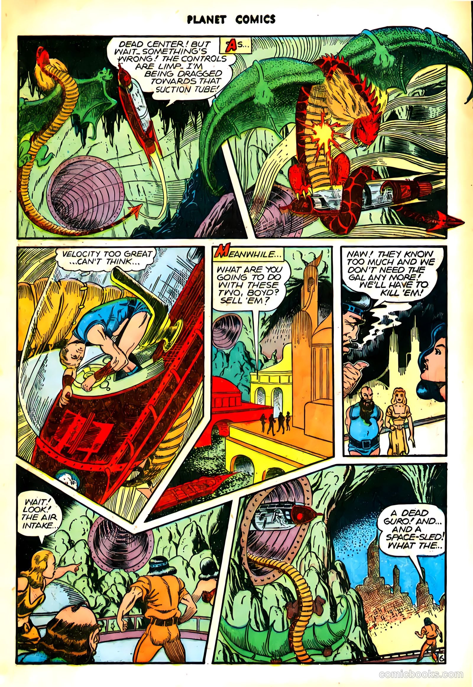 Planet Comics #46 (1947) — page 50 of 53