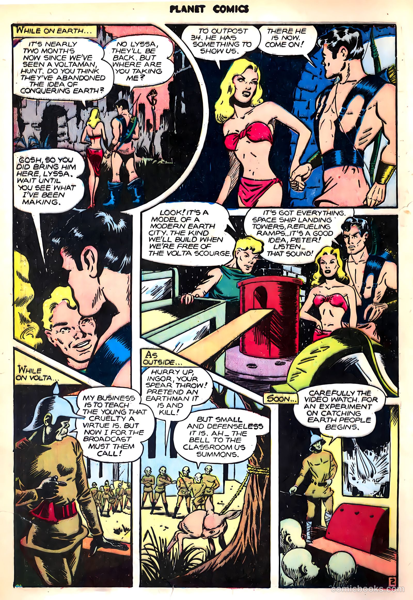 Planet Comics #47 (1947) — page 4 of 52